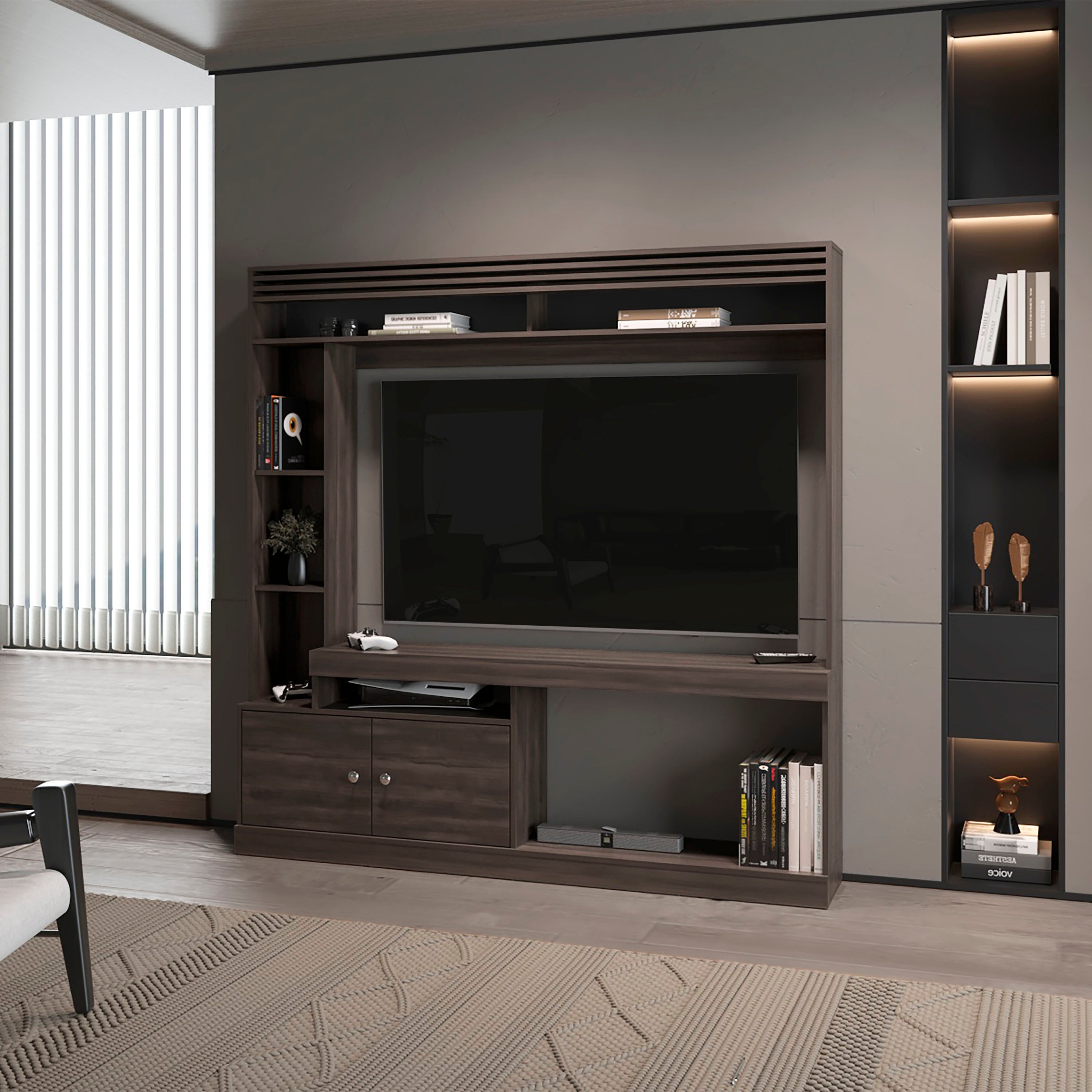 Rock House Entertainment Center, 2 Doors & O