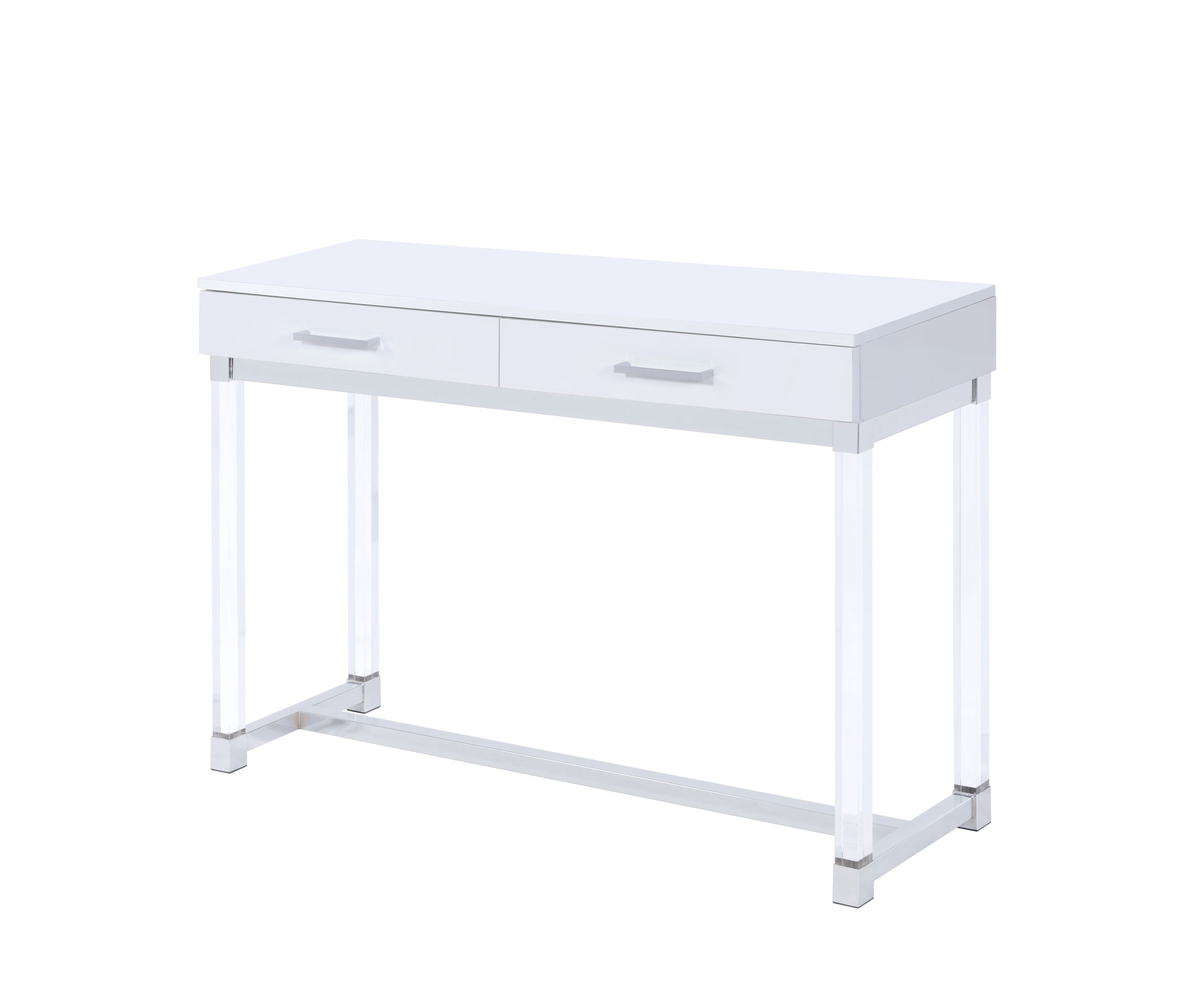 Everett White Desk | Modern Home Office Desk