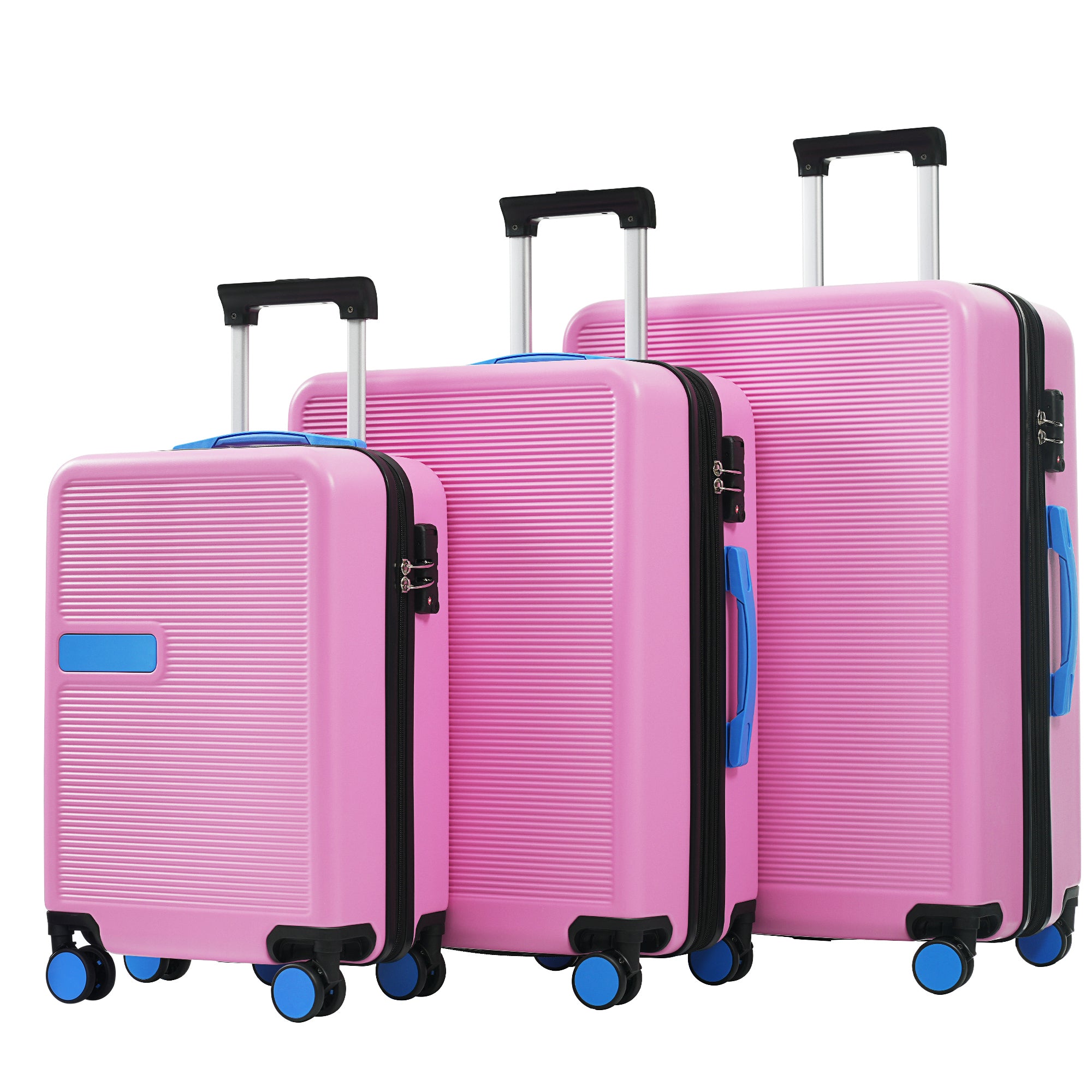 Hardshell Luggage Set: 3-Piece Spinner with TSA Lock