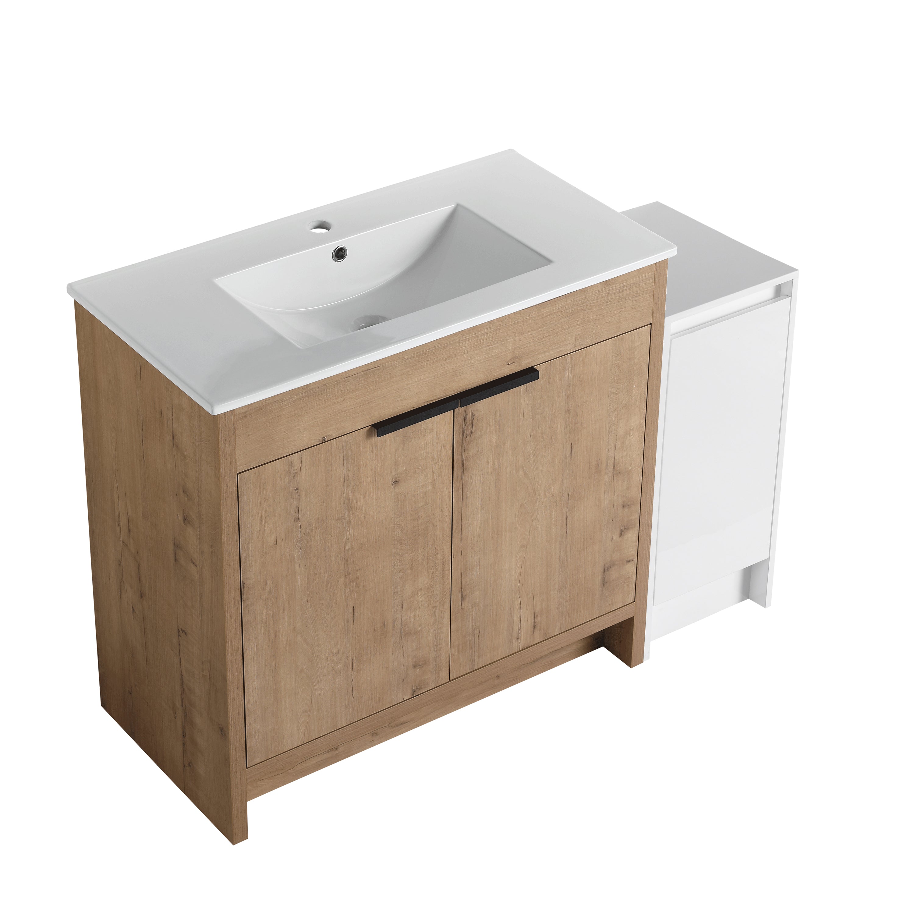 48" Freestanding Bathroom Vanity with Sink & Storage