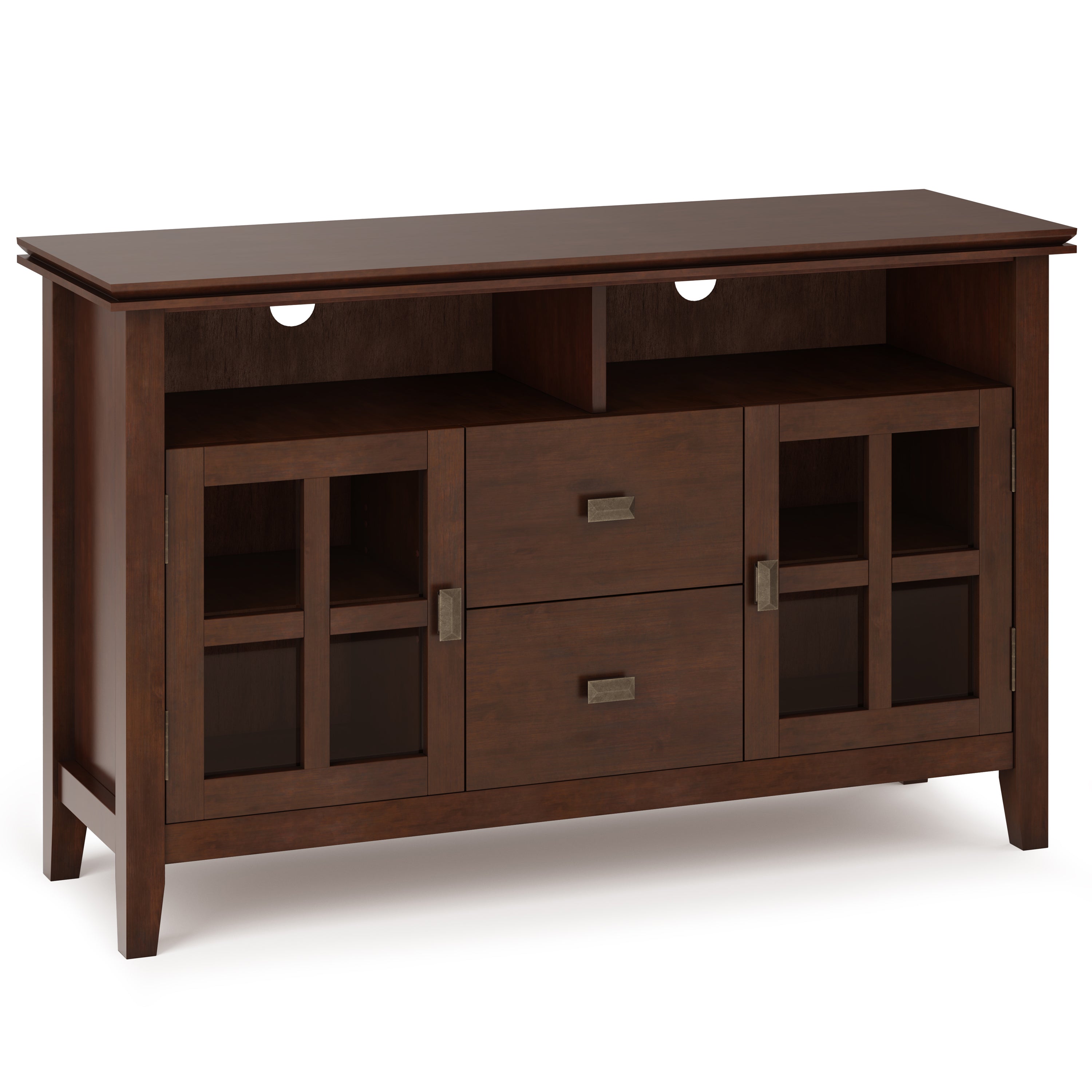 Artisan TV Stand - Russet Brown Media Console