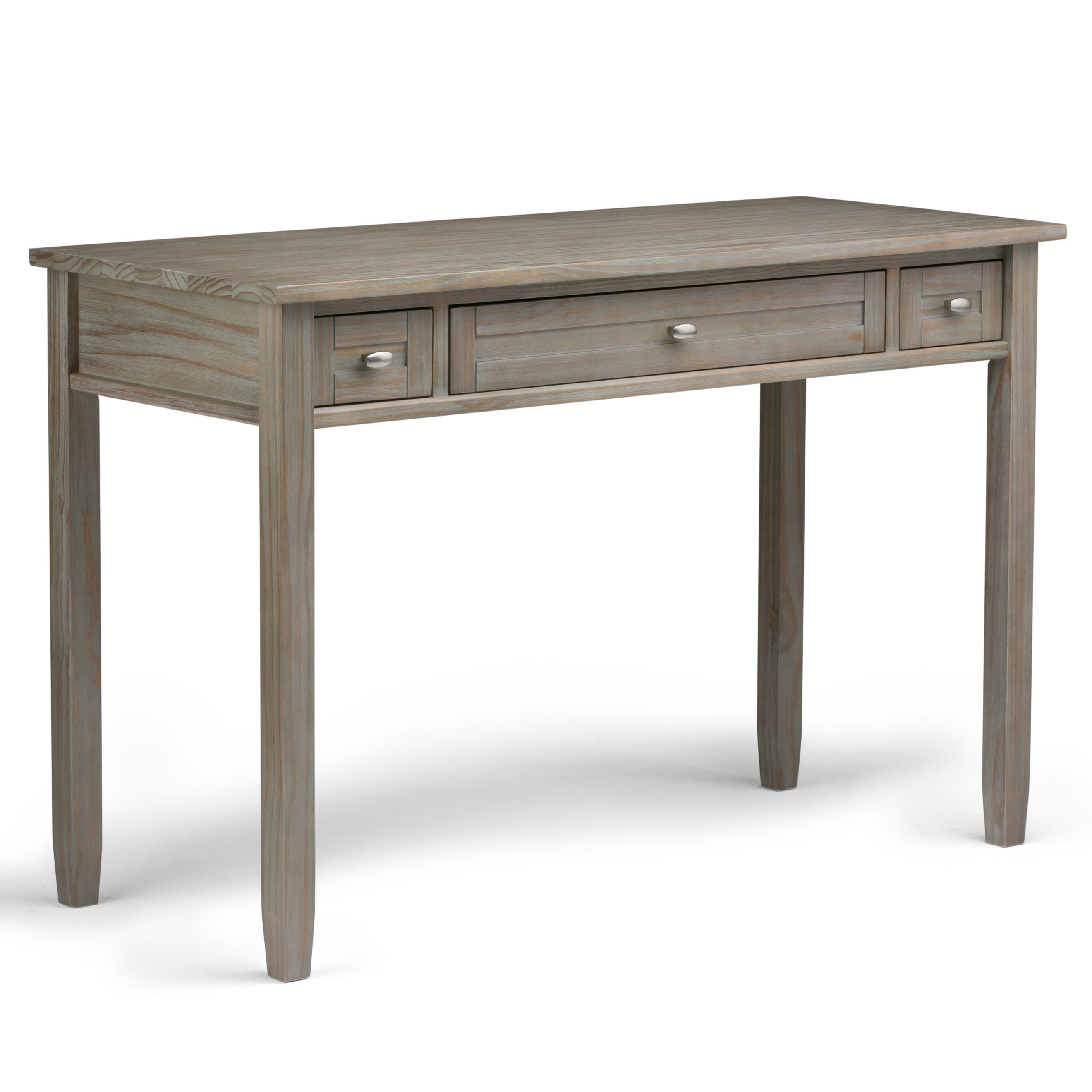 Warm Shaker Desk - Distressed Grey