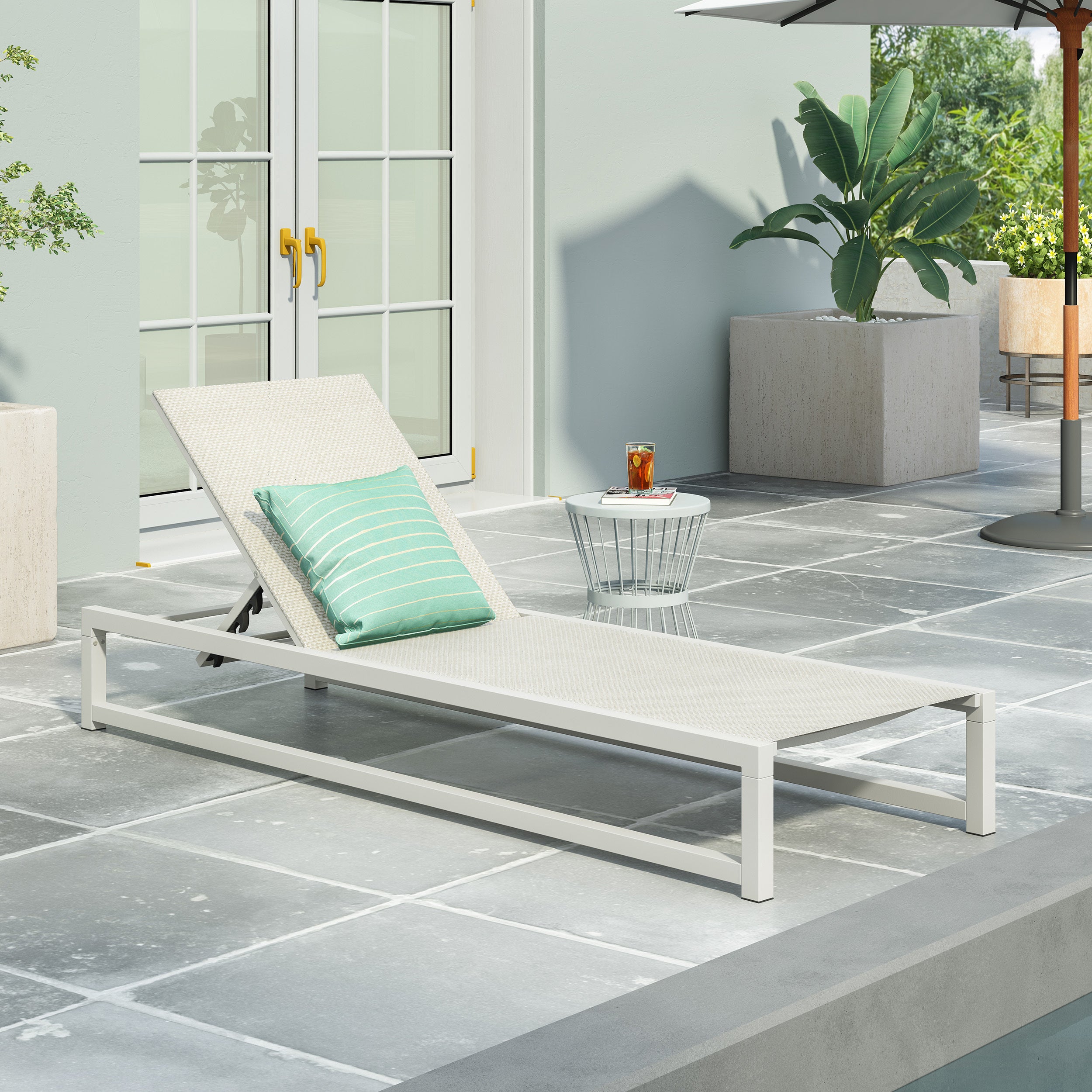 Venice Outdoor Chaise Lounge | Patio Furniture