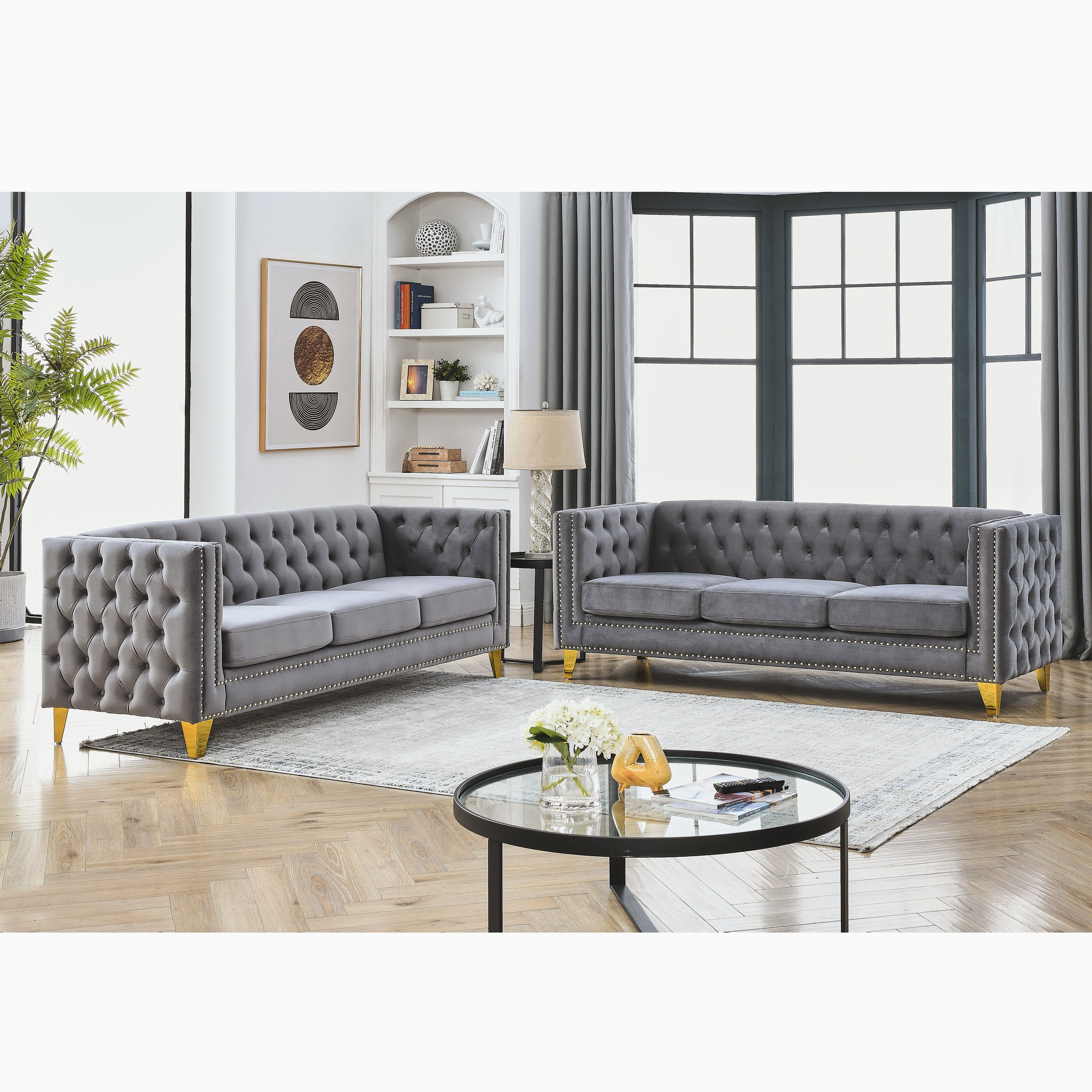 Velvet Sofa: 3D Modeling & Contact Us