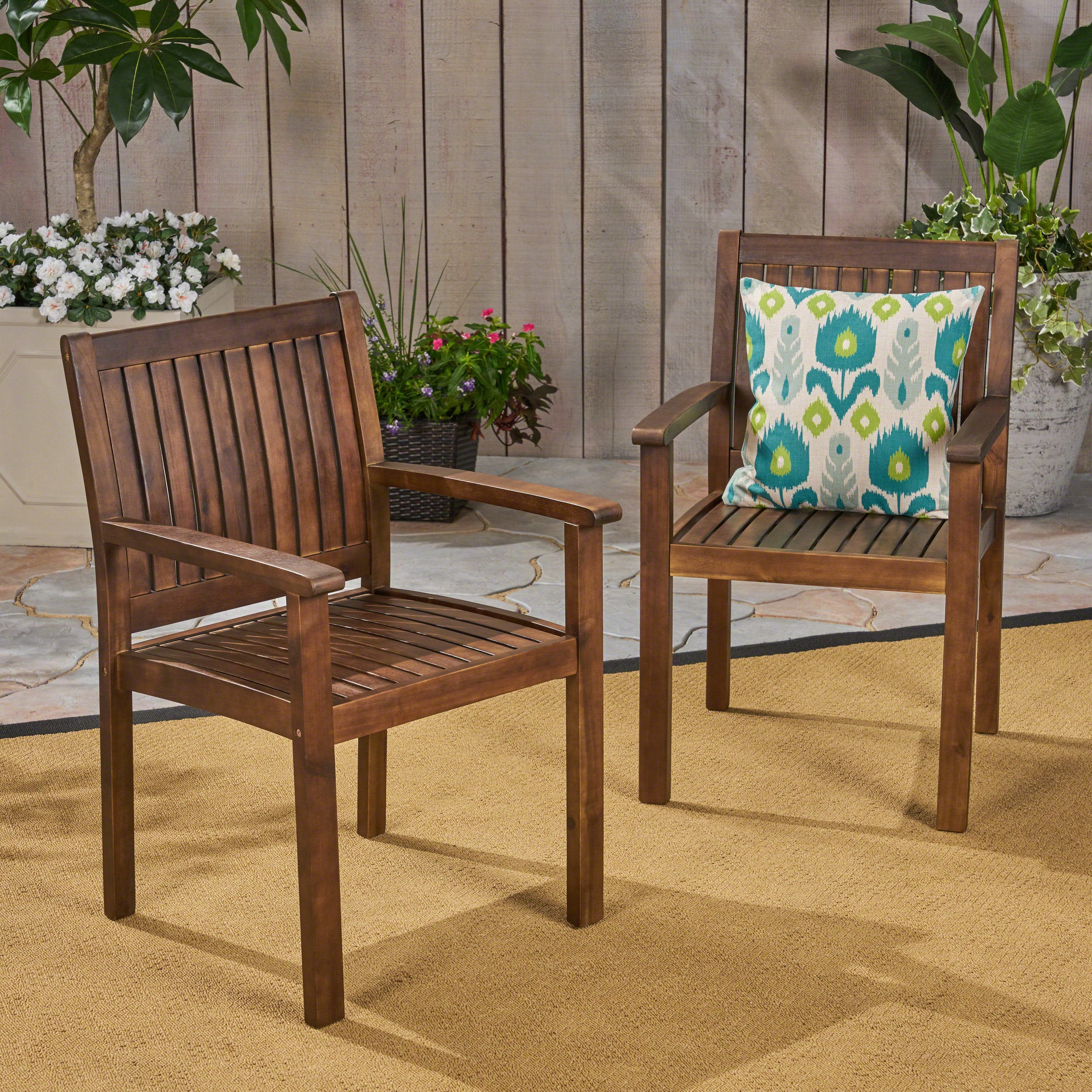 Wilson Patio Dining Chairs, Set of 2 - Outdoor Seating
