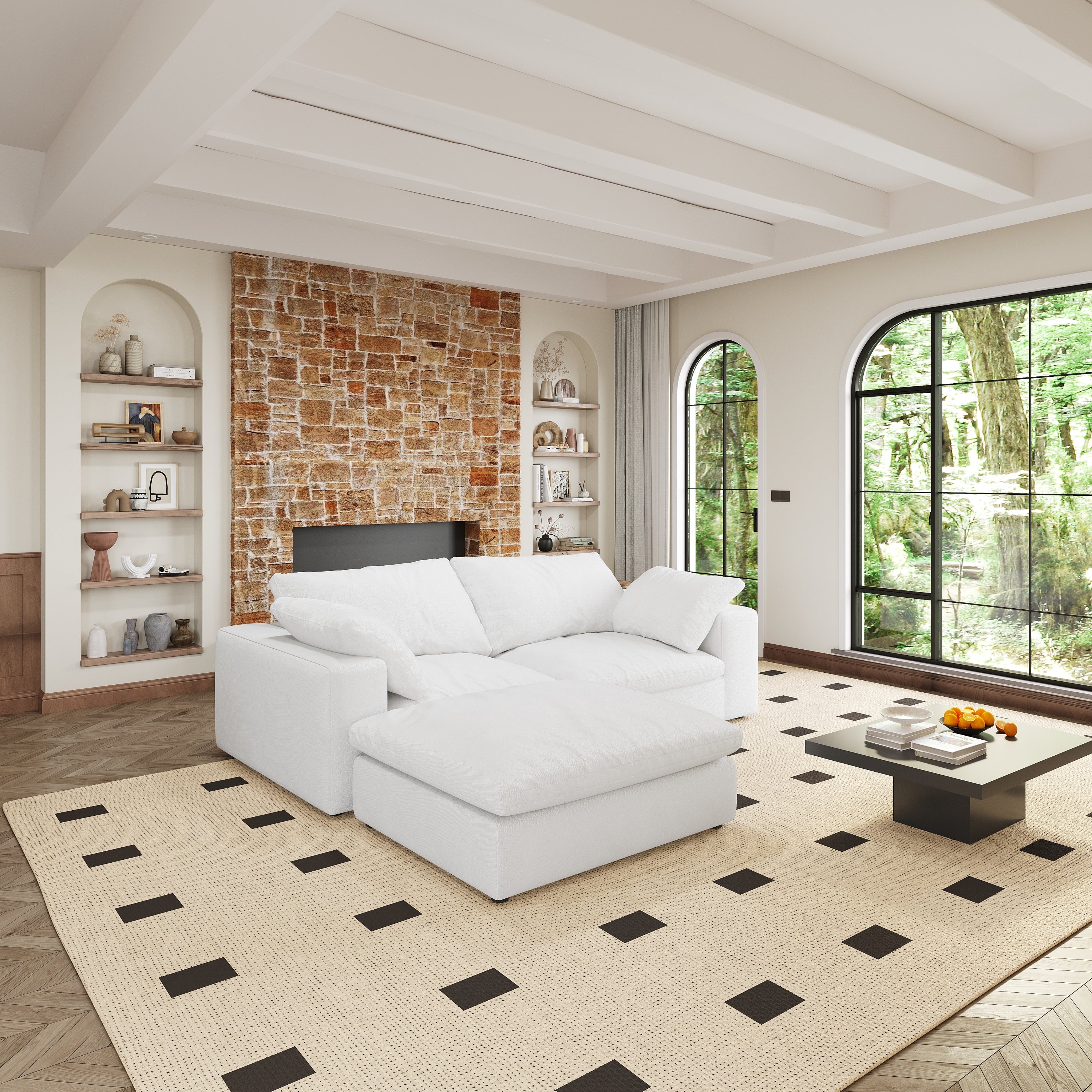 Cloud Modular Sectional Sofa | Down-Filled Comfort | Washable Covers