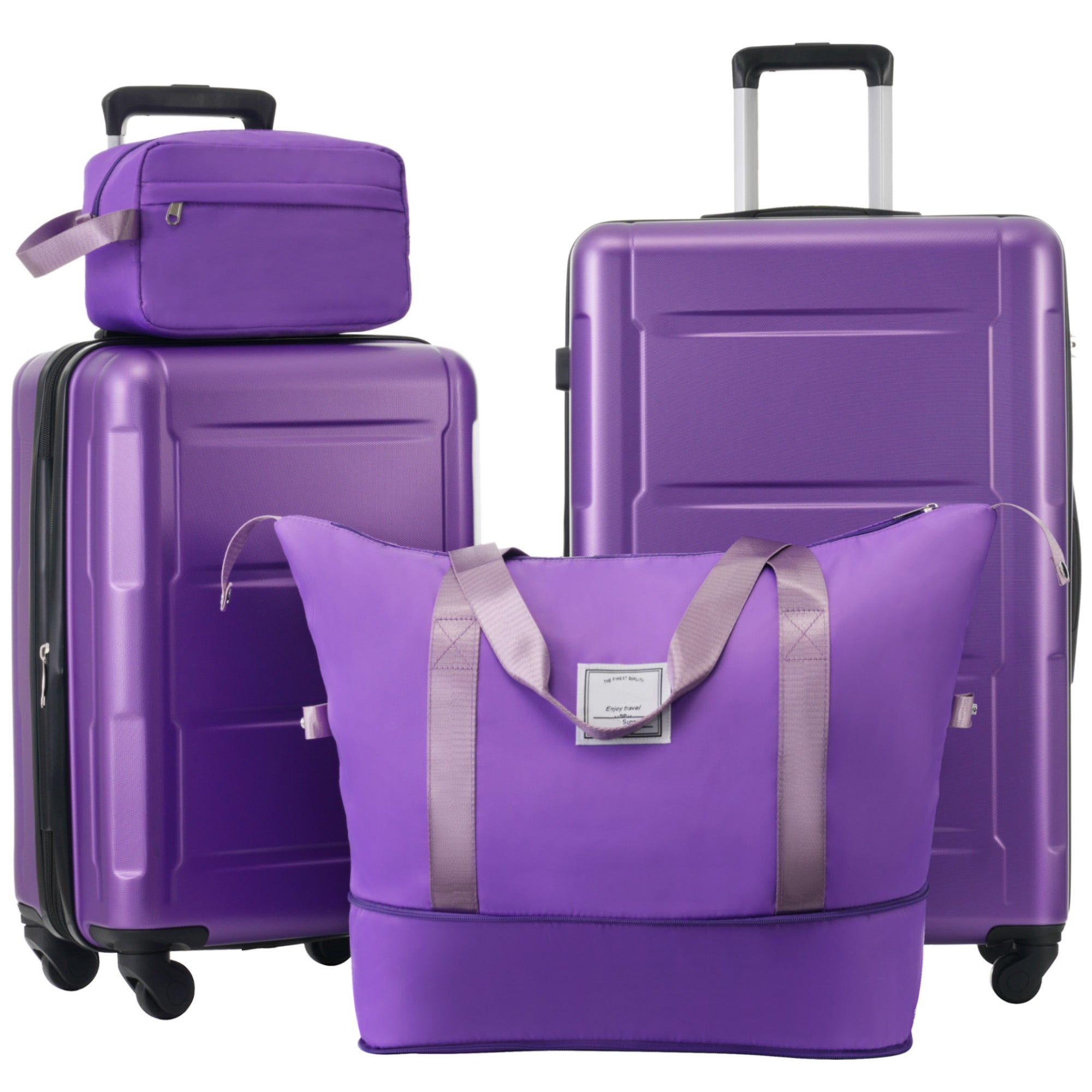 Lightweight 2-Piece Expandable Luggage Set