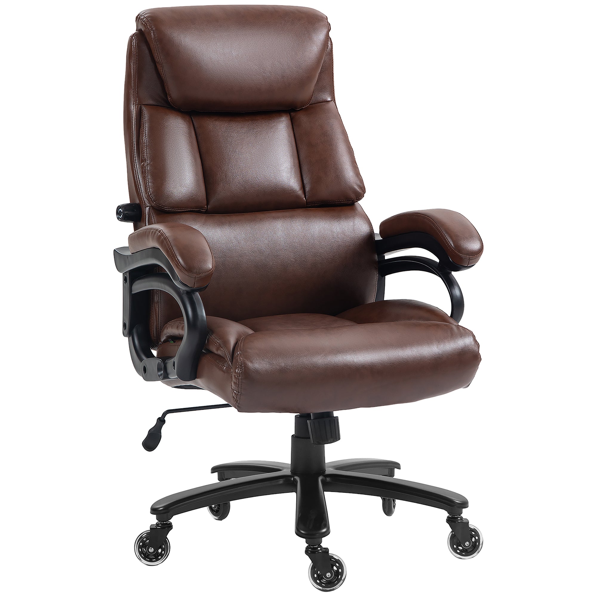 Big & Tall Office Chair, 400lb Capacity, Brown