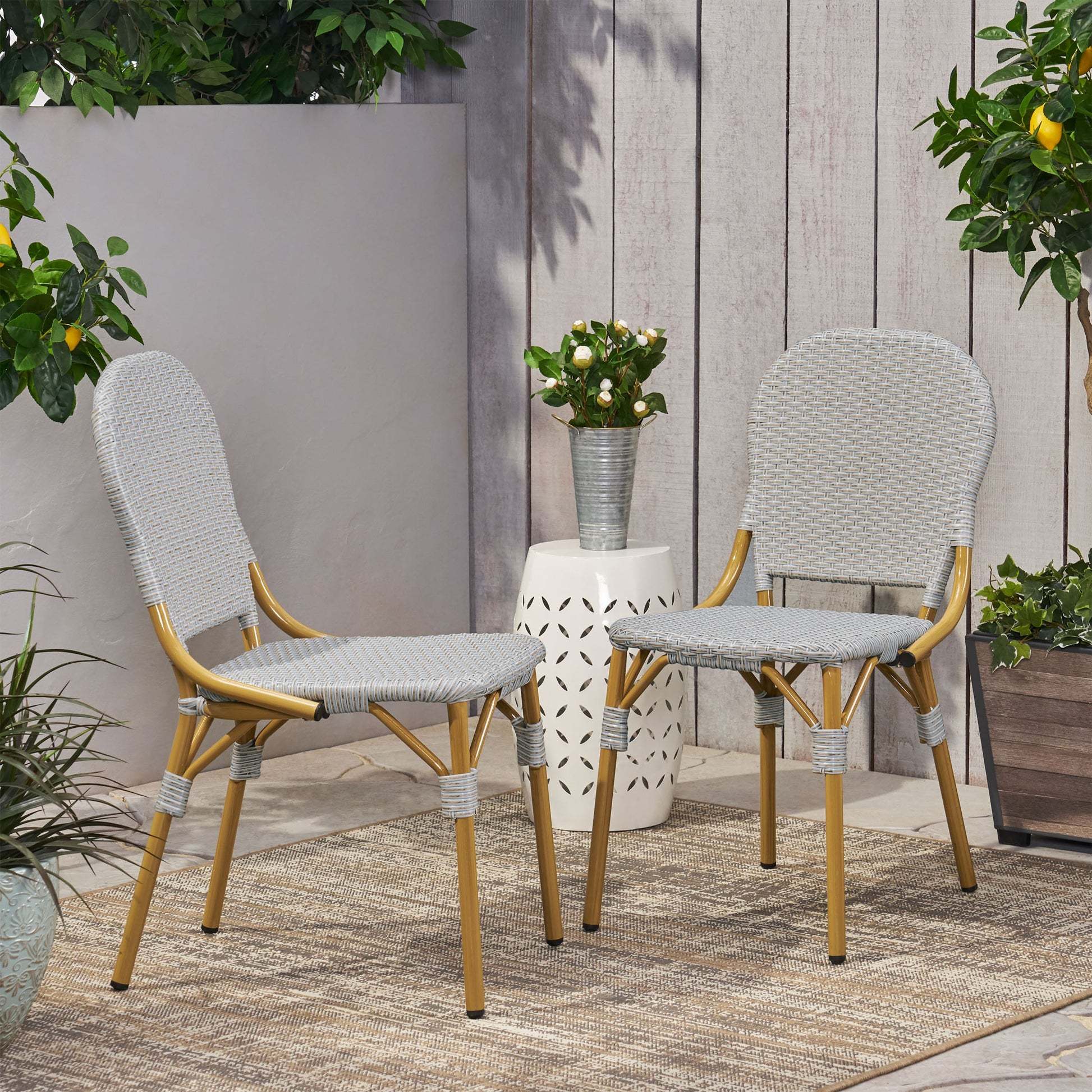 French Bistro Chairs | Outdoor Patio Furniture | Durable & Stylish