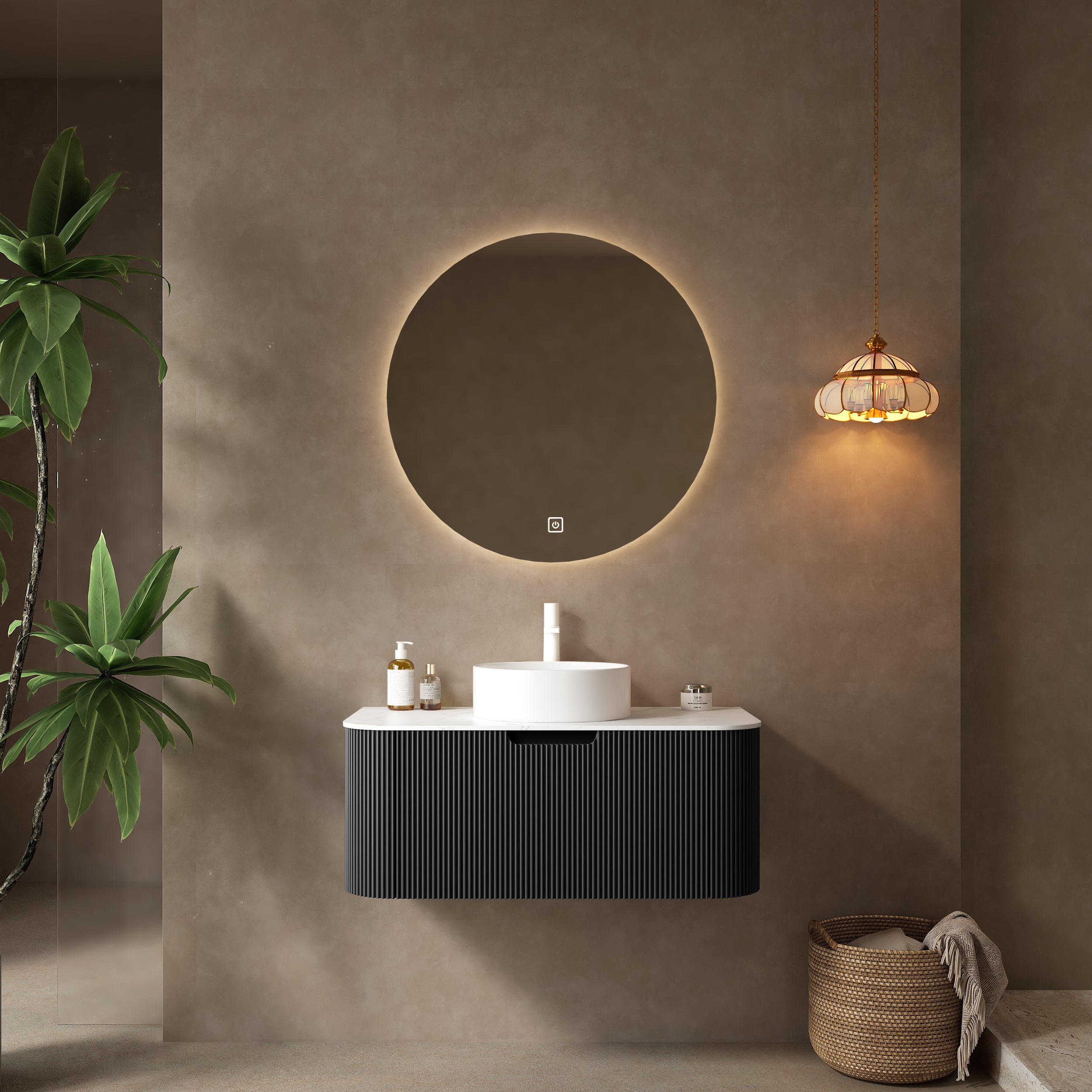 DINA 36" Modern Floating Bathroom Vanity
