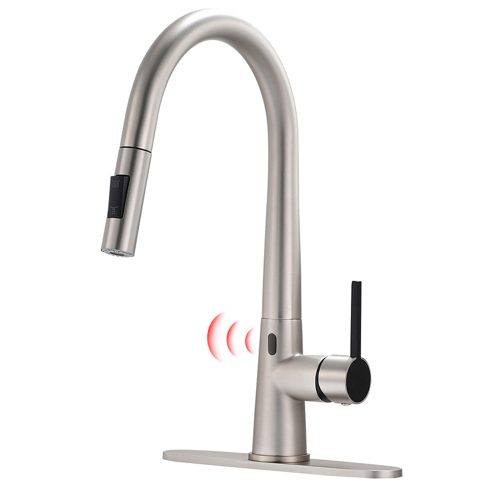 Hands-Free Smart Kitchen Faucet: Touchless & Automatic