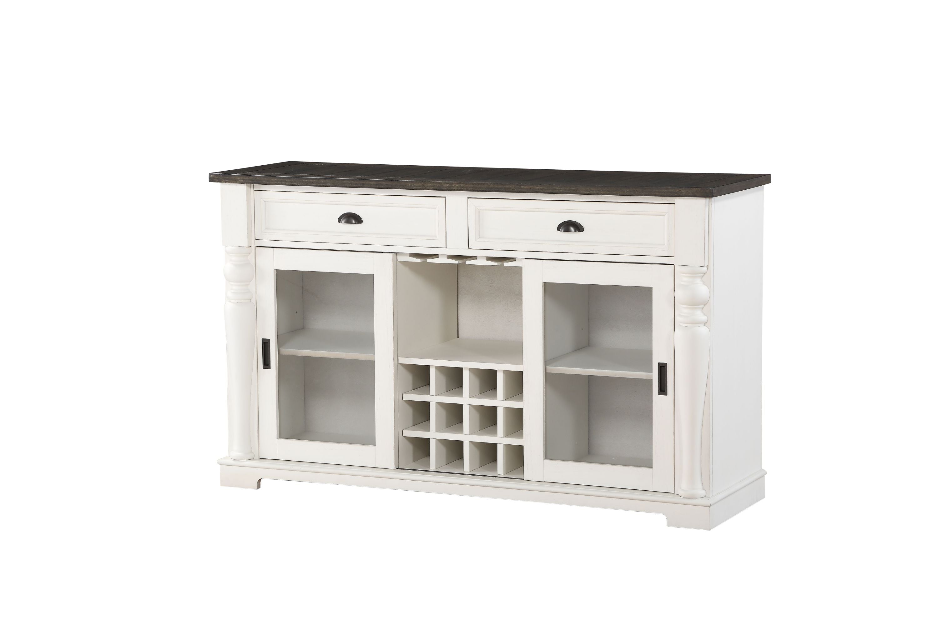Joanna Two-Tone Server | Patio Furniture