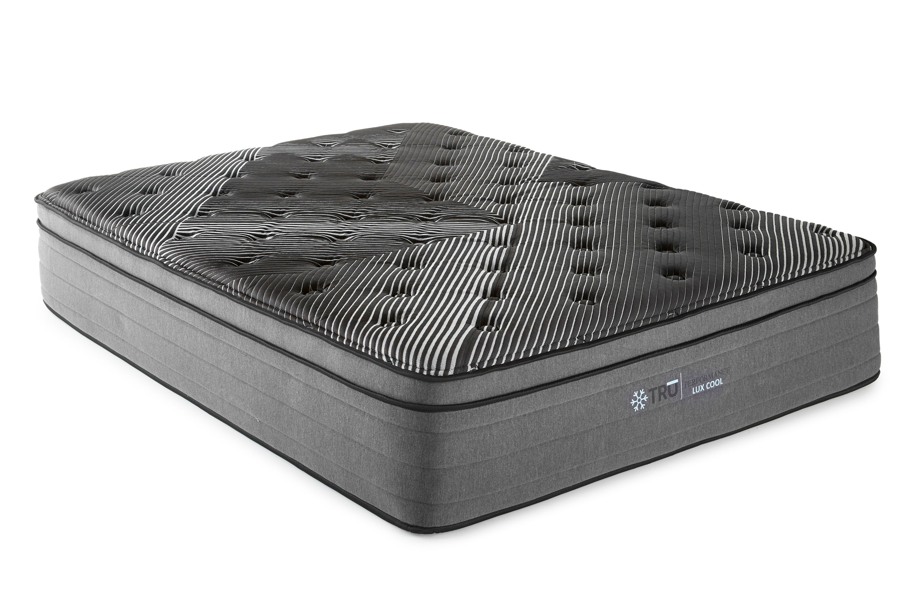 Queen Mattress: 15" Eurotop Ultra Plush