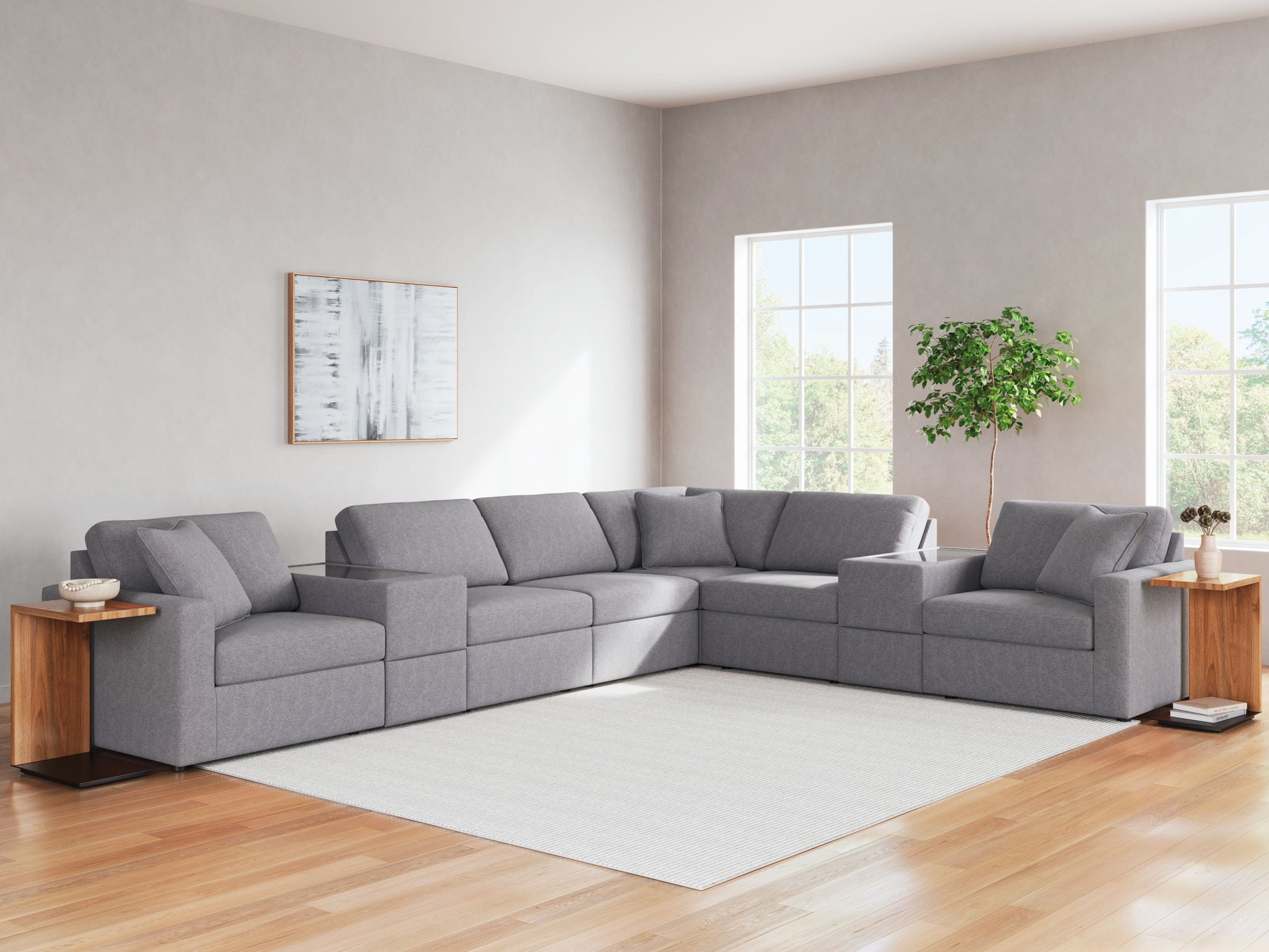 Modmax - Sectional - Granite