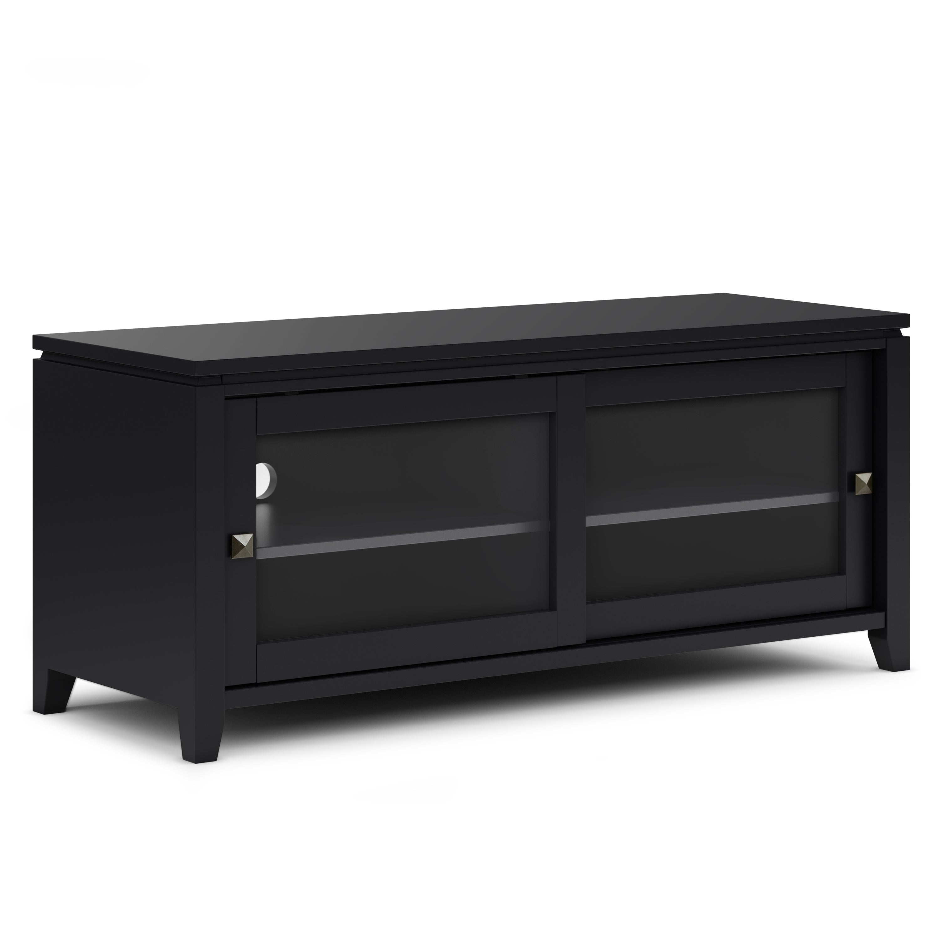 Cosmopolitan Black TV Stand | Modern Media Console