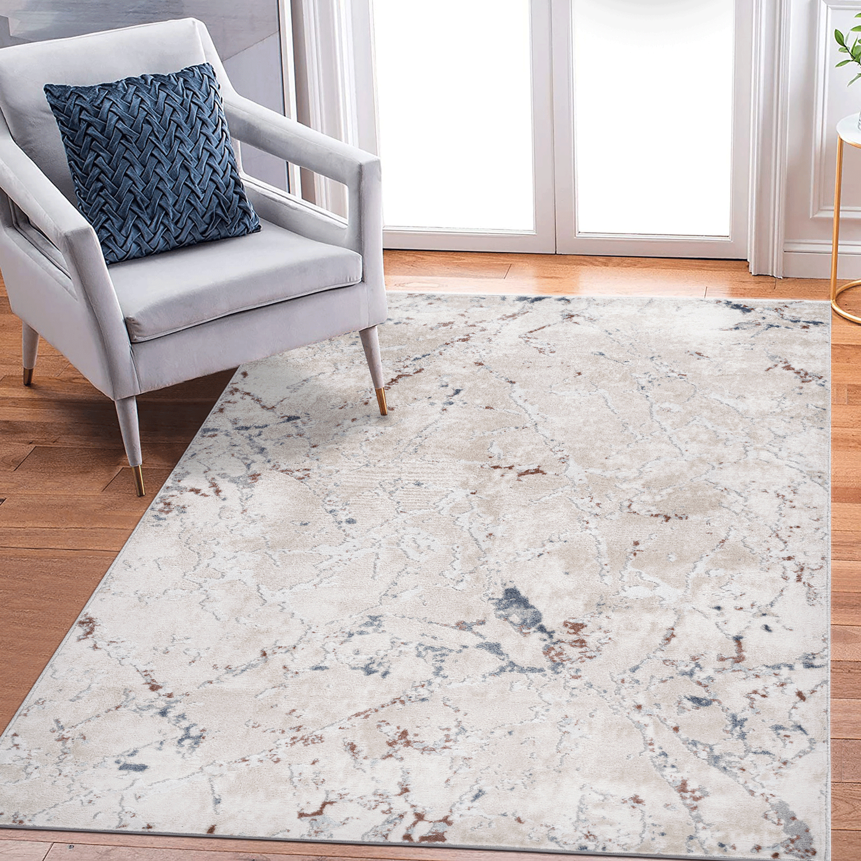 5x7 Area Rug: Stylish, Stain-Resistant, Non-Shedding