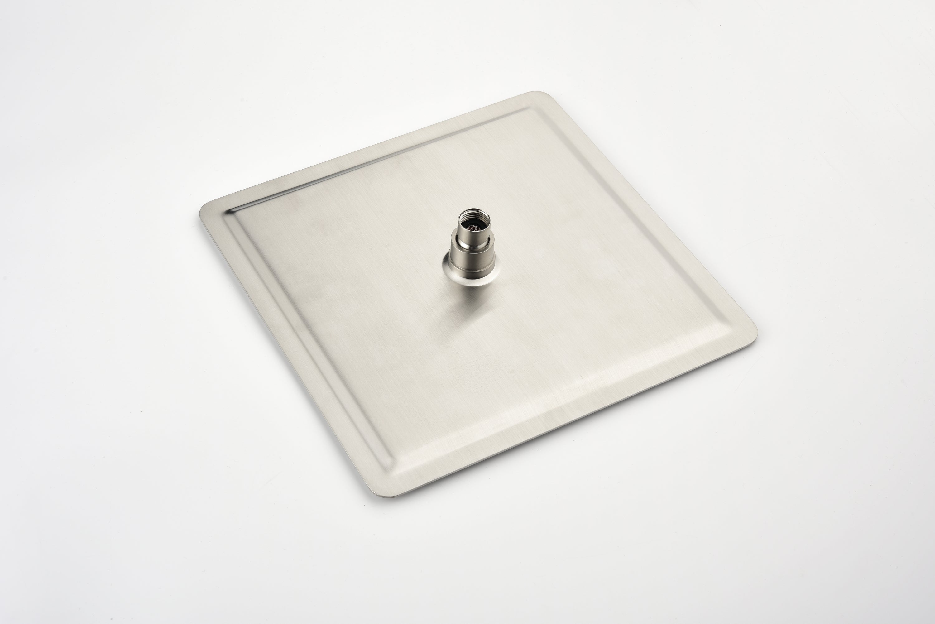 16" Brushed Nickel Square Rain Shower Head