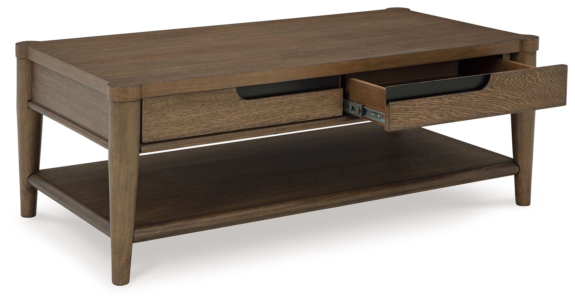 Roanhowe - Rectangular Cocktail Table - Brown