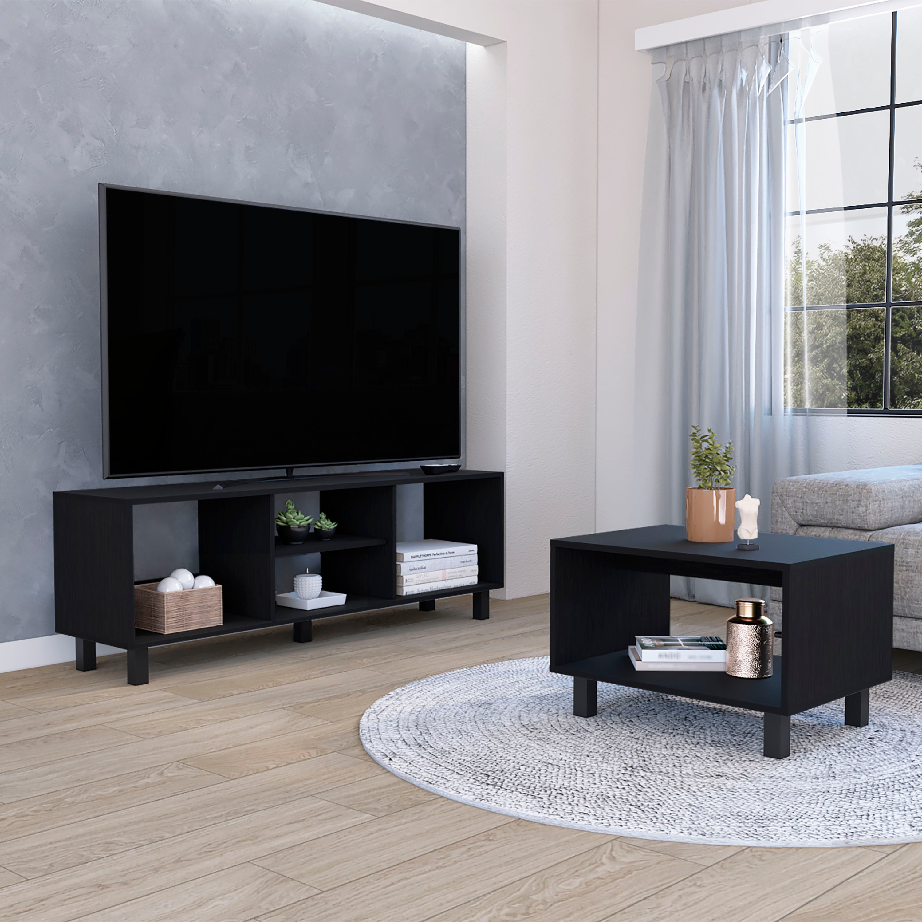 Eclipse Living Room Set w/ TV Stand & Coffee Table