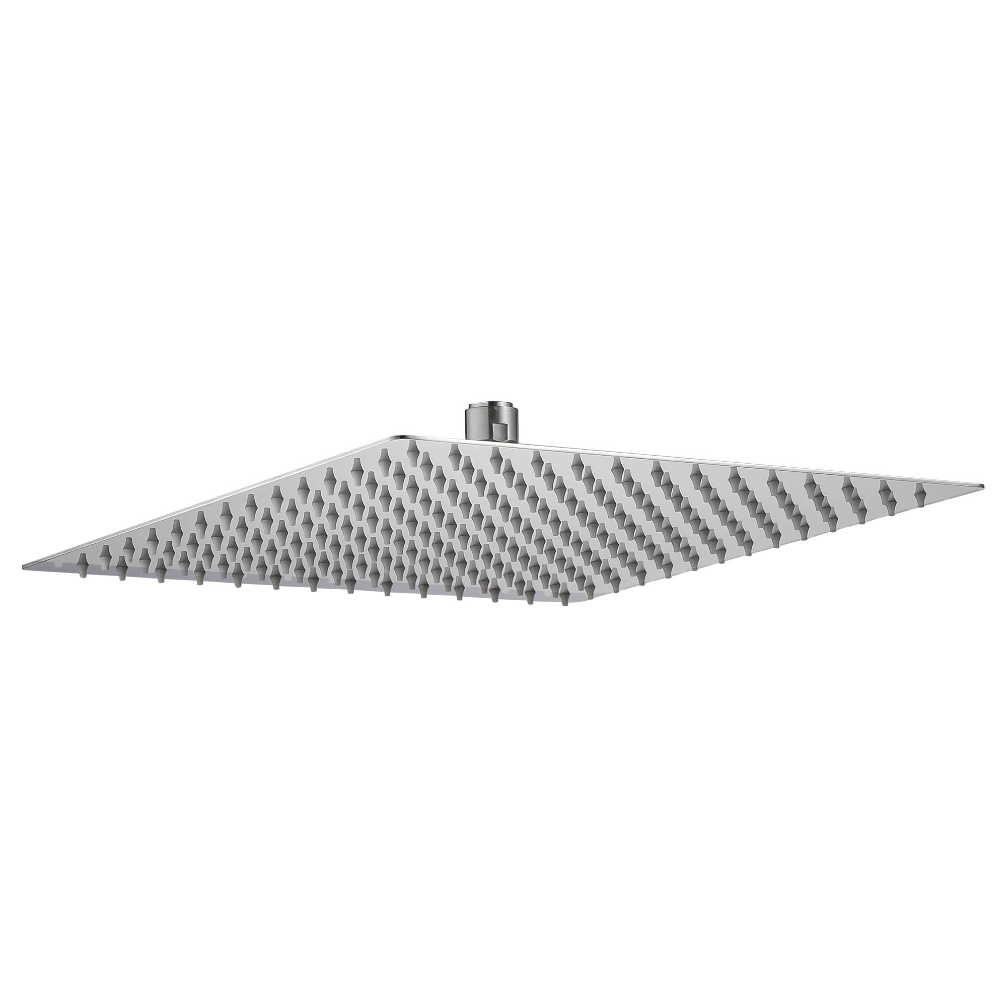 12" Square Rain Shower Head: Brushed Nickel