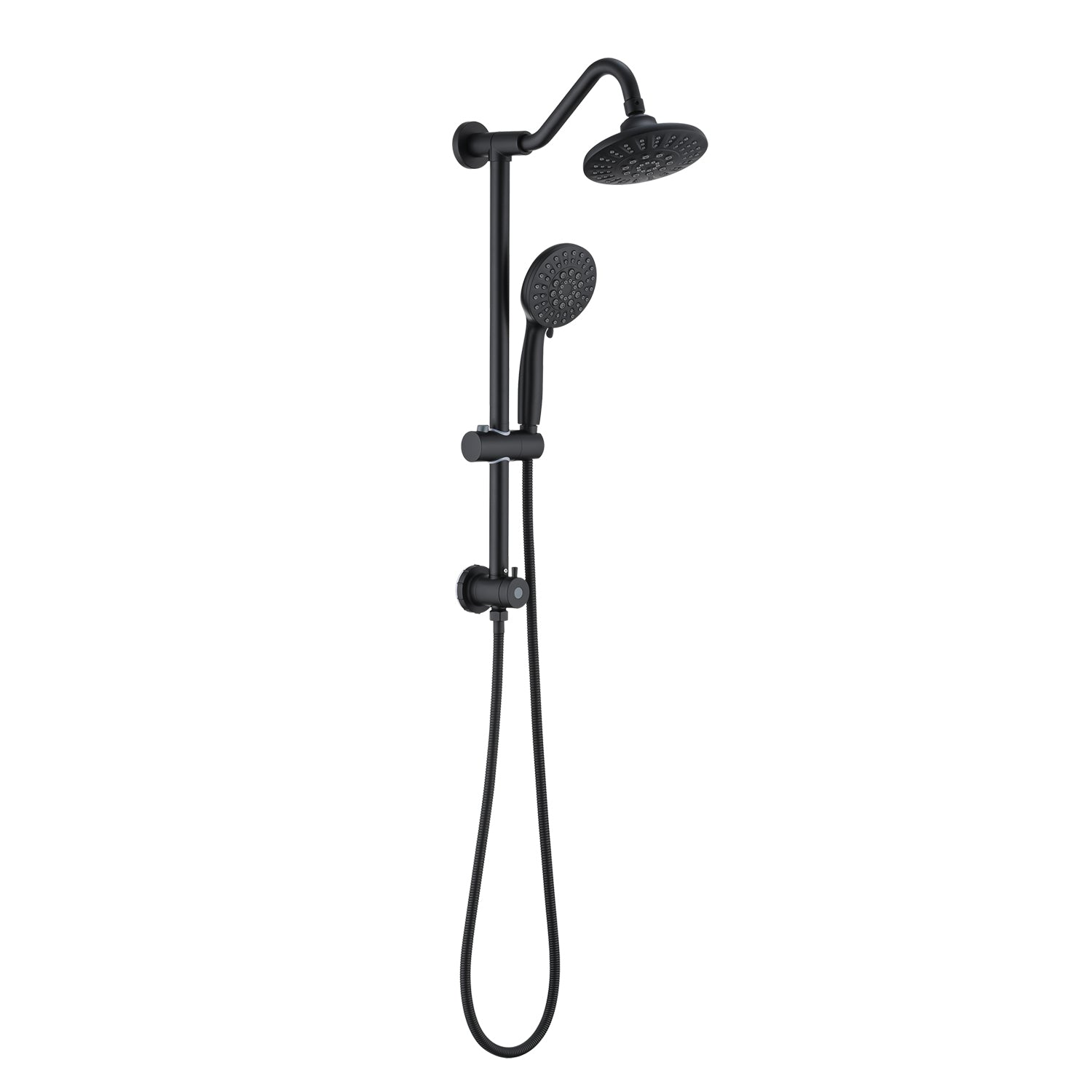 6" Rain Shower Head & Handheld Combo