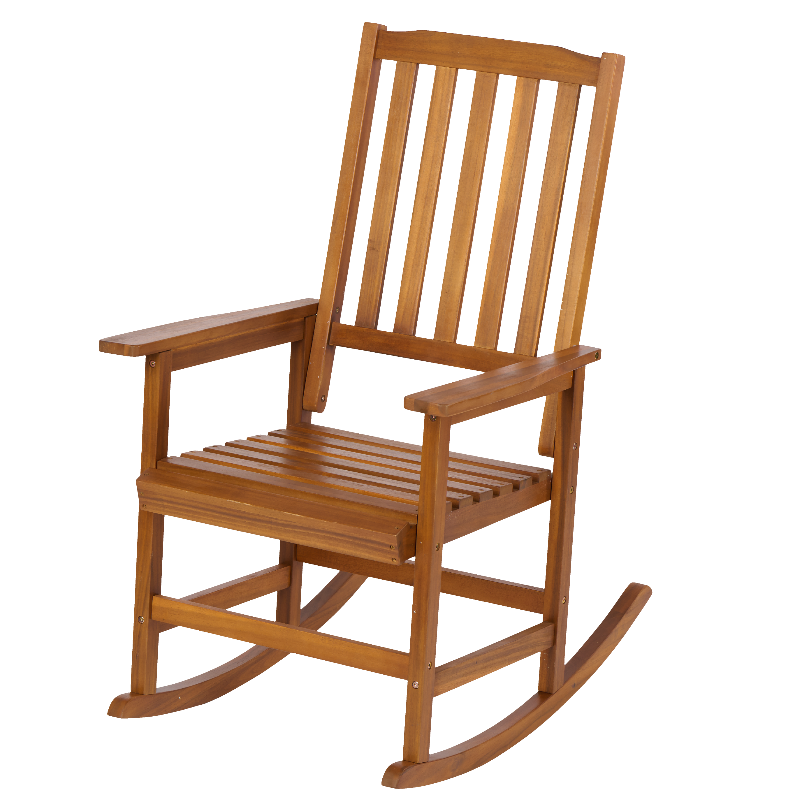 Acacia Rocking Chair: Indoor/Outdoor Patio Furniture