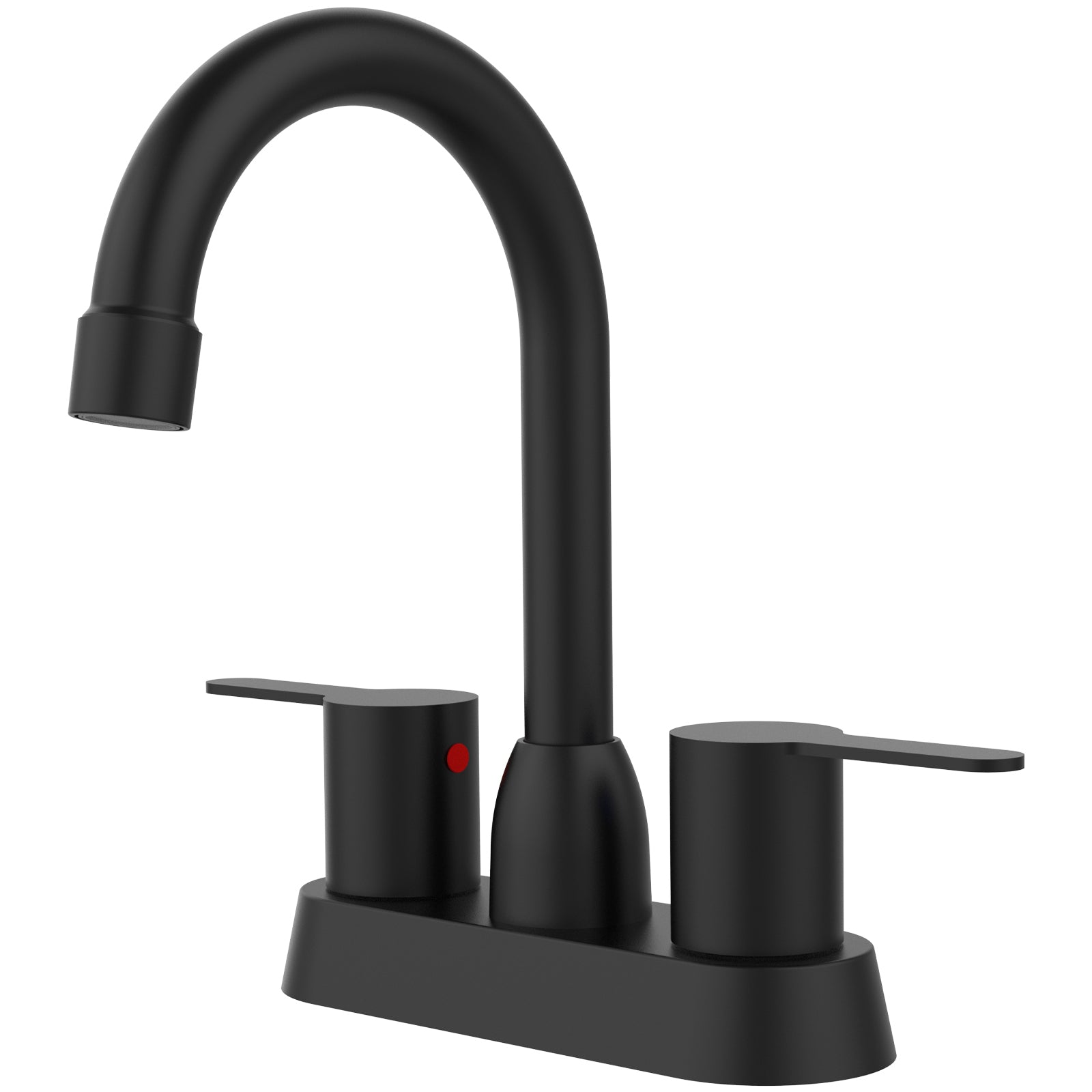 Matte Black & Nickel RV Bathroom Faucets