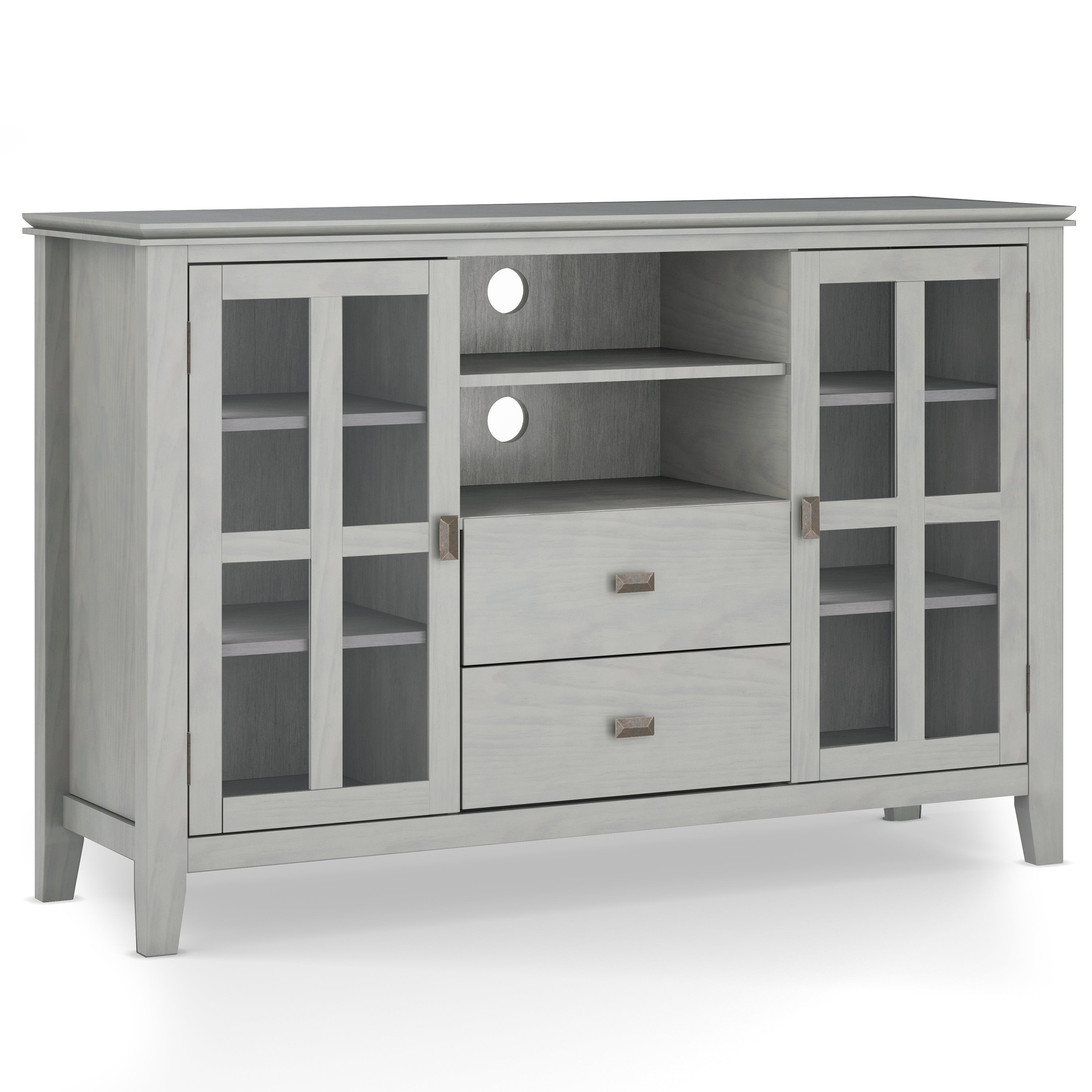 Artisan Tall TV Stand - Fog Grey