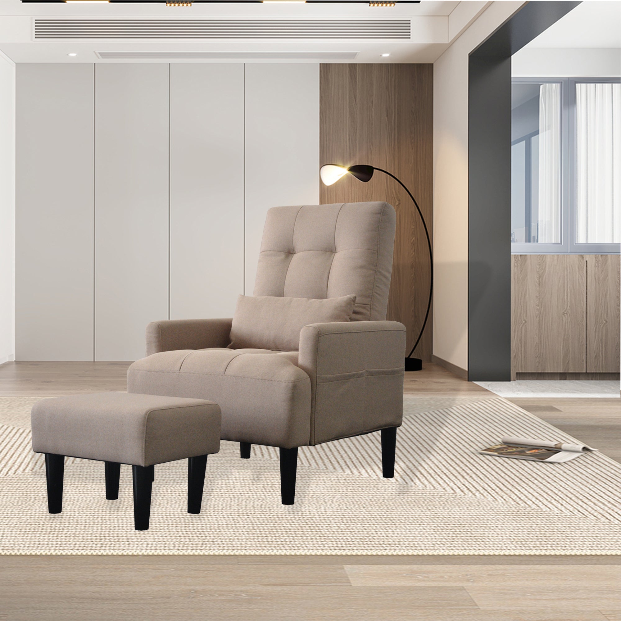 Redde Boo Sofa: Chair, Bed, Ottoman - 5 Angles