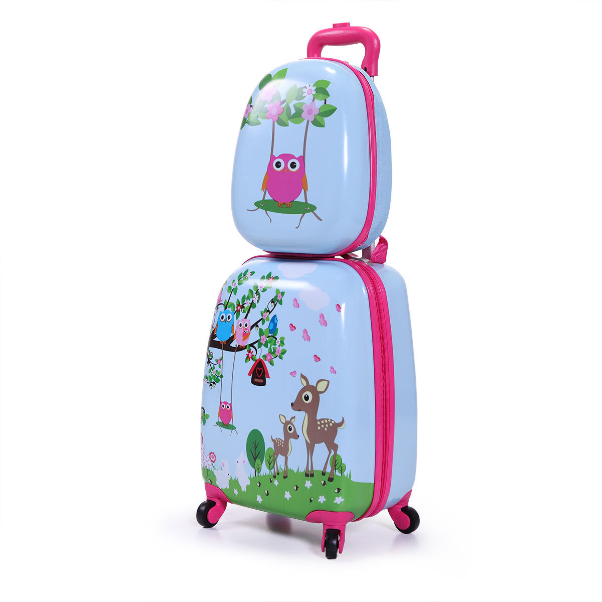 Kids Luggage Set: 12" Backpack & 16" Spinner