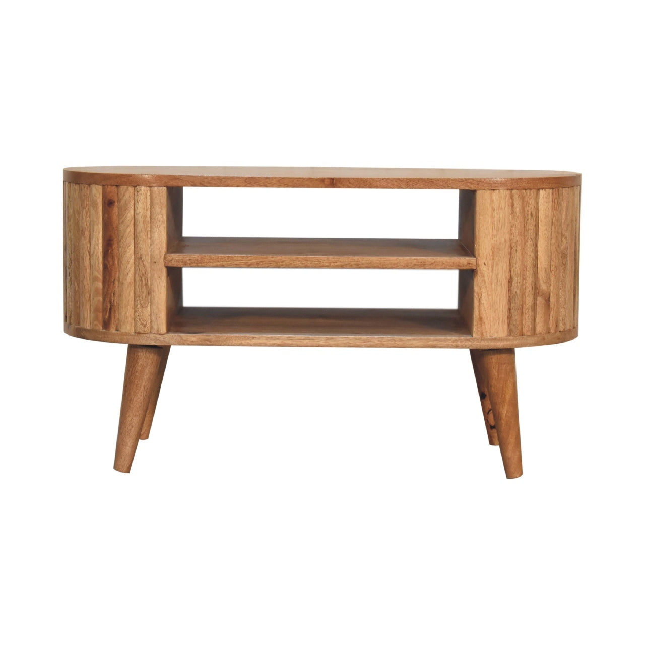 Stripe Media Unit: Modern Display & Storage
