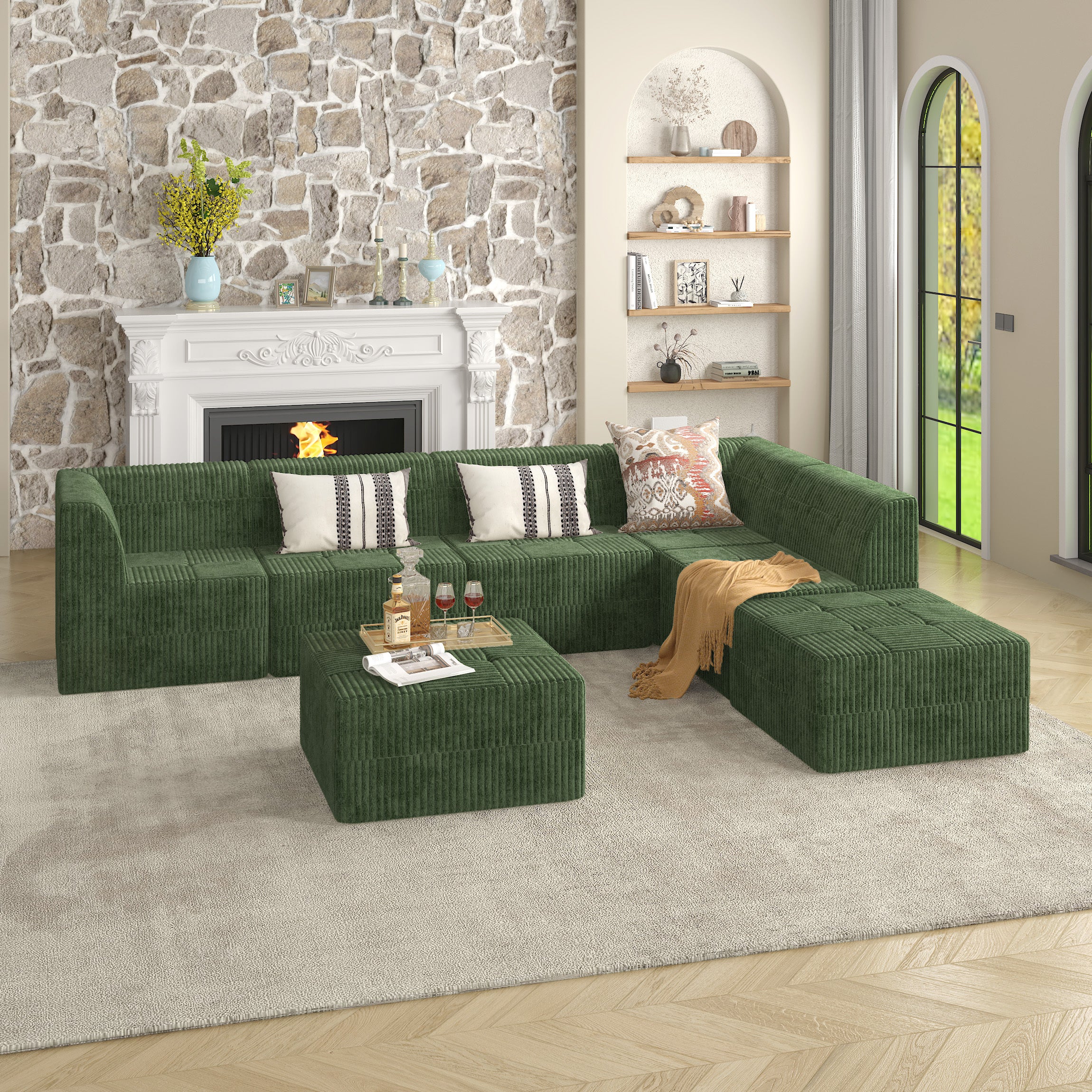 L-Shaped Sectional Sofa: Modern & Space-Saving