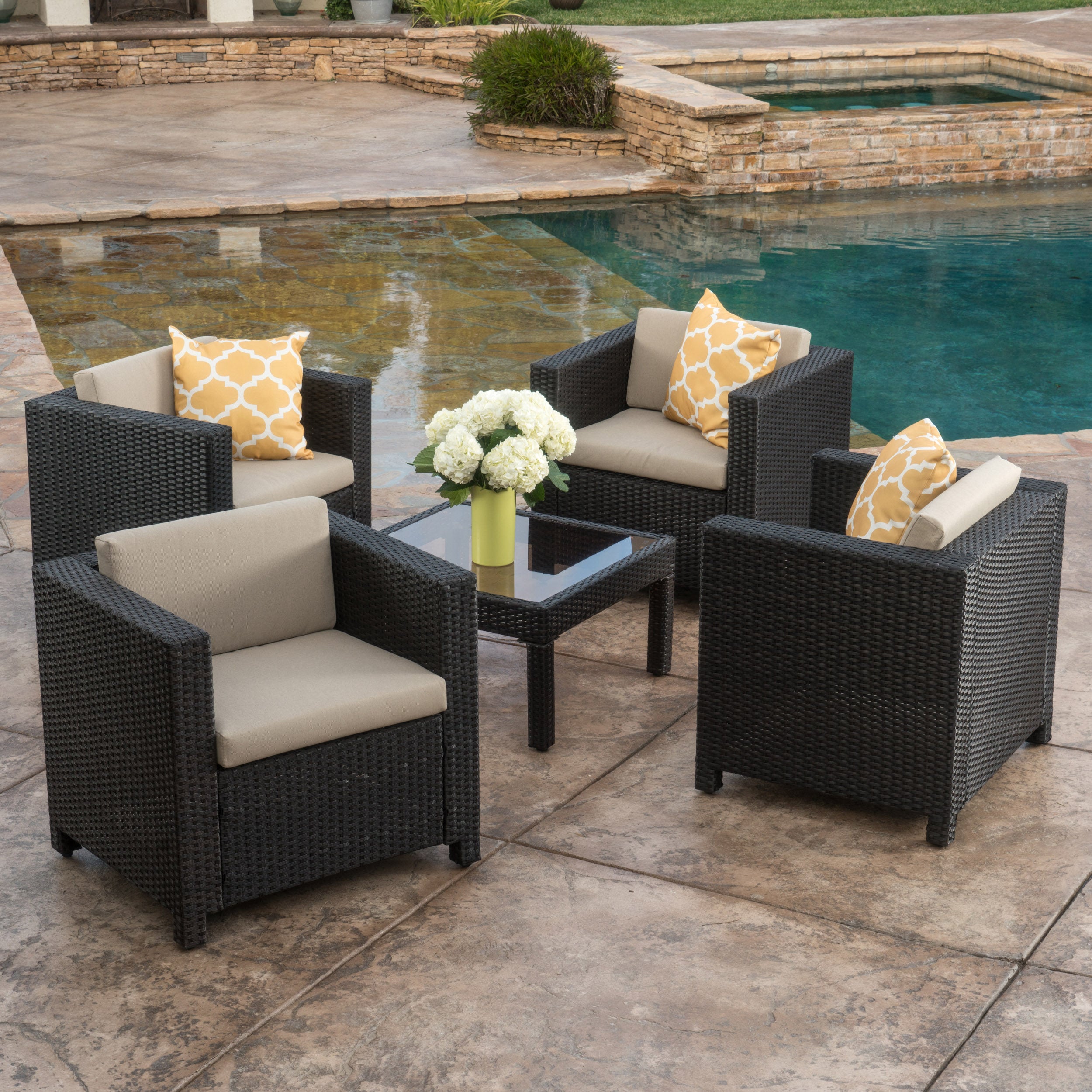 Outdoor Wicker Club Chair MP4 | Patio & Garden Seating