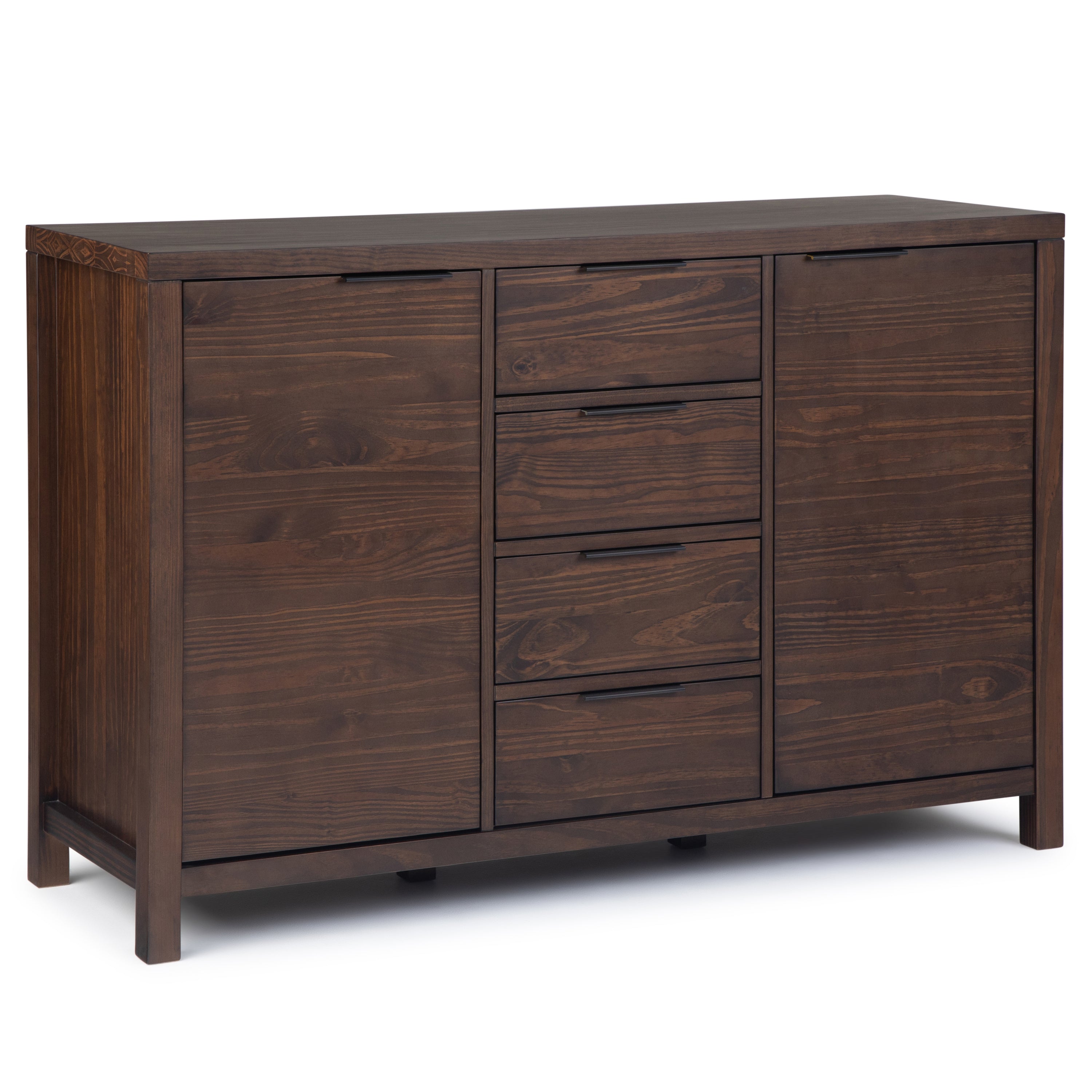 Hollander Sideboard Buffet - Warm Walnut Brown