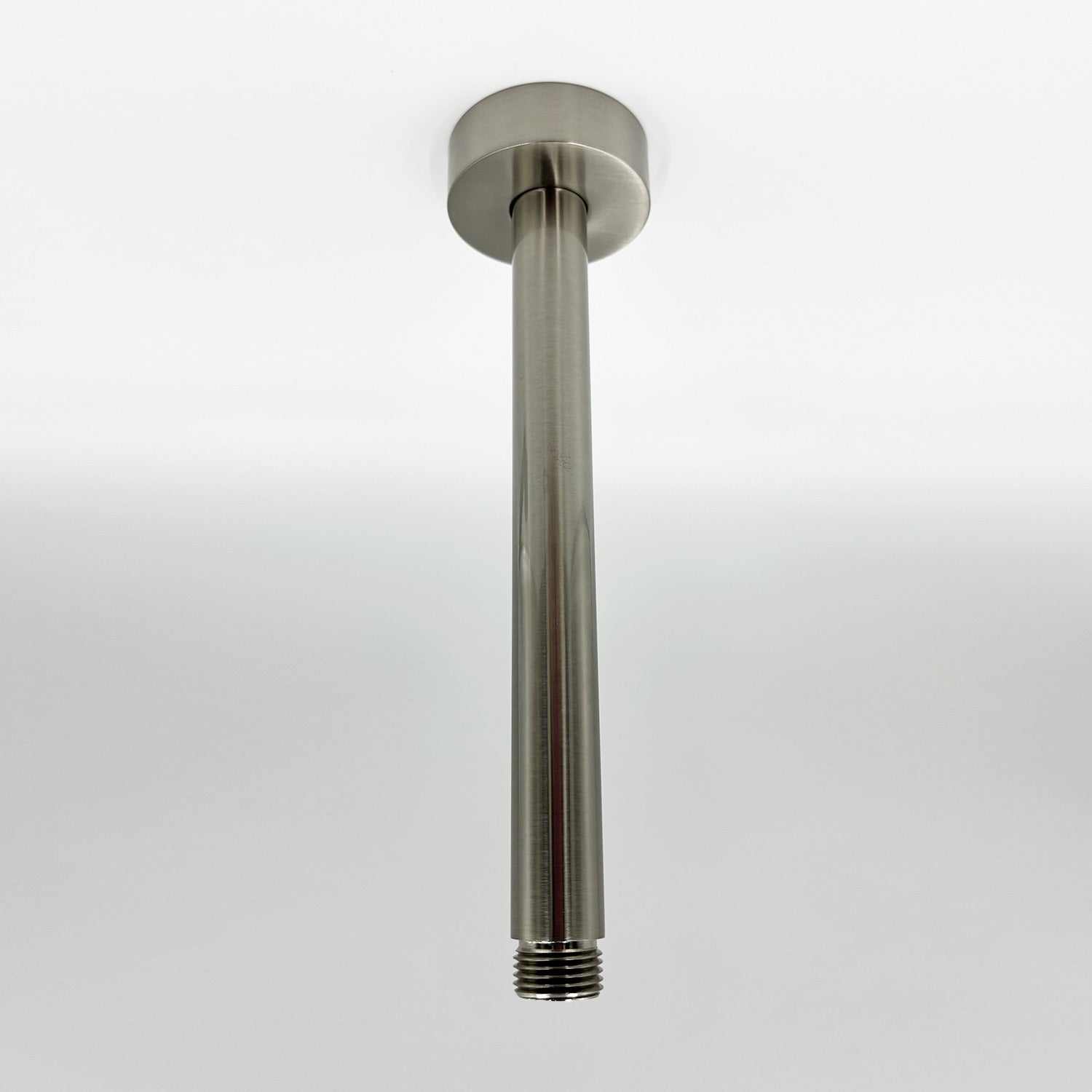 Rain Shower Arm: Stainless Steel, Universal Fit