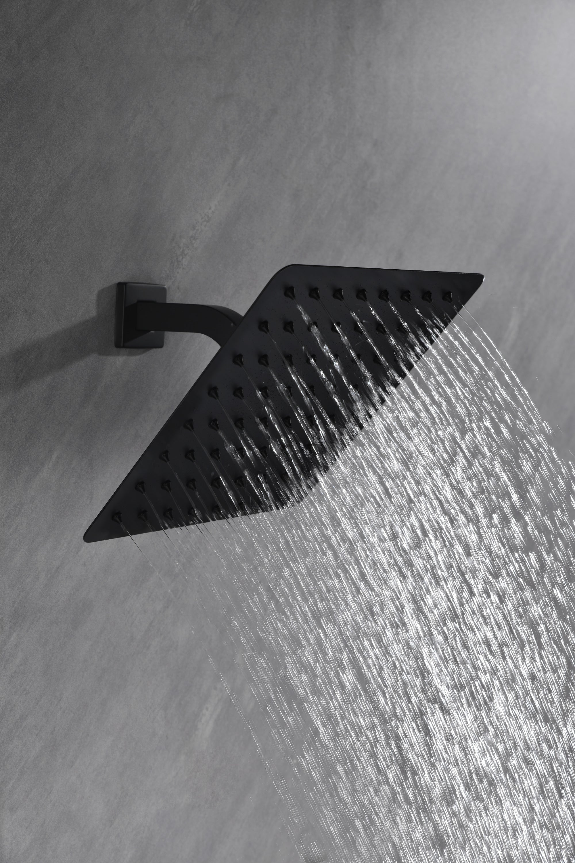 Ultra-Thin Rainfall Shower Head: 304 Stainless Steel