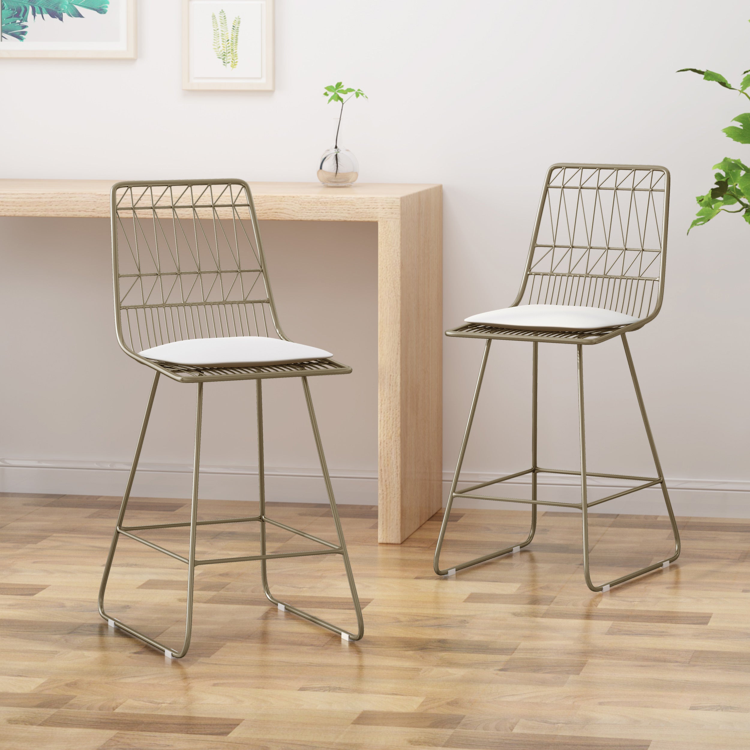 NIEZ Counter Stool: Modern & Stylish Kitchen Seating