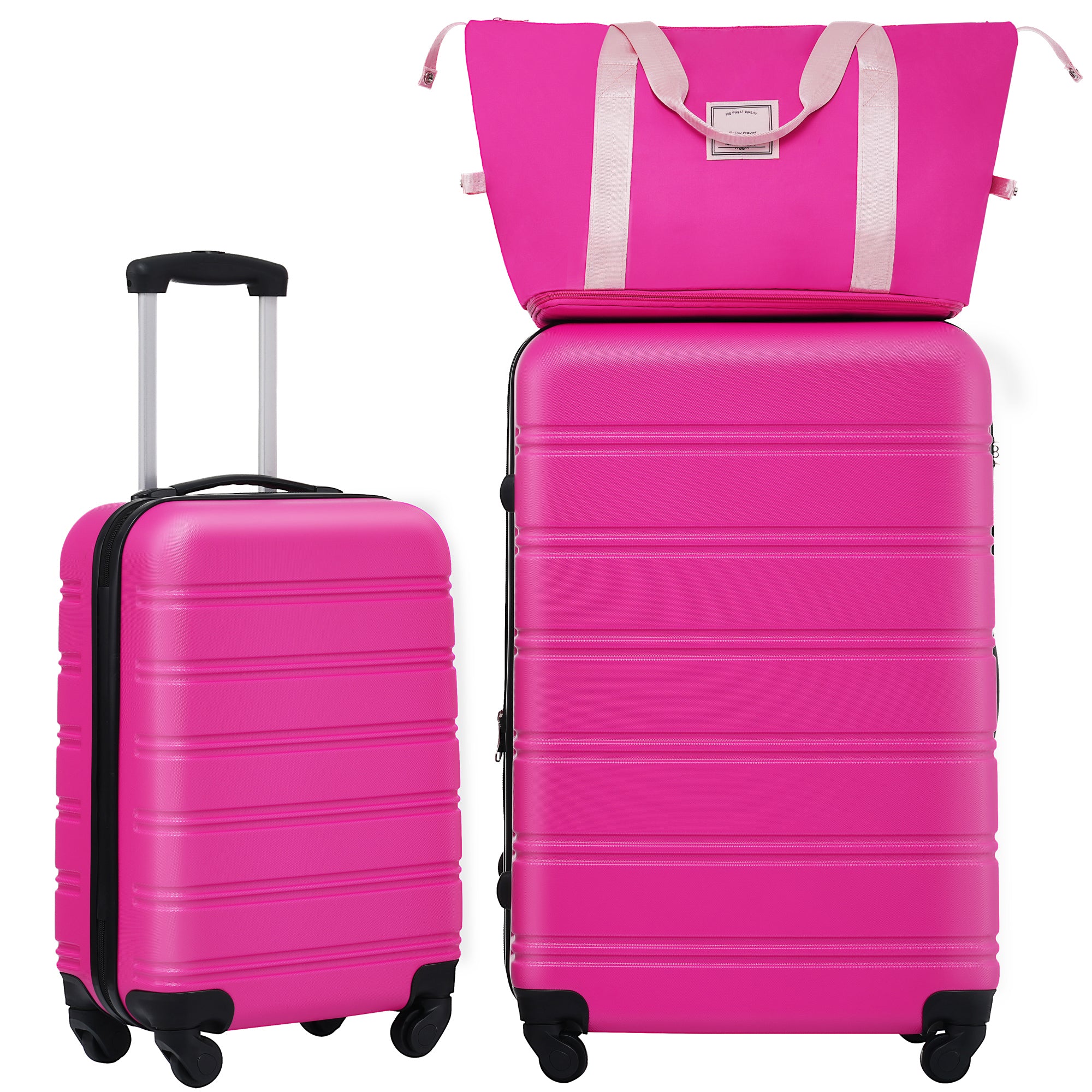 Lightweight Hardshell Luggage Set: 20" & 28"