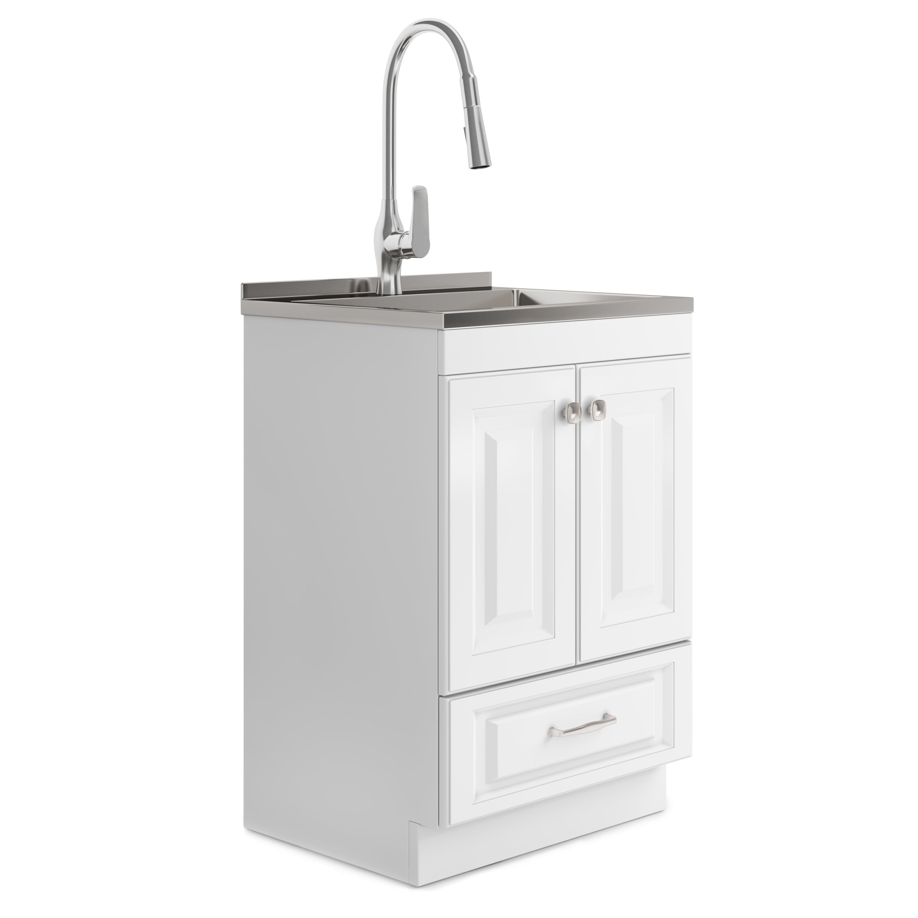 Lawrence 24" Laundry Cabinet w/ Sink & Faucet