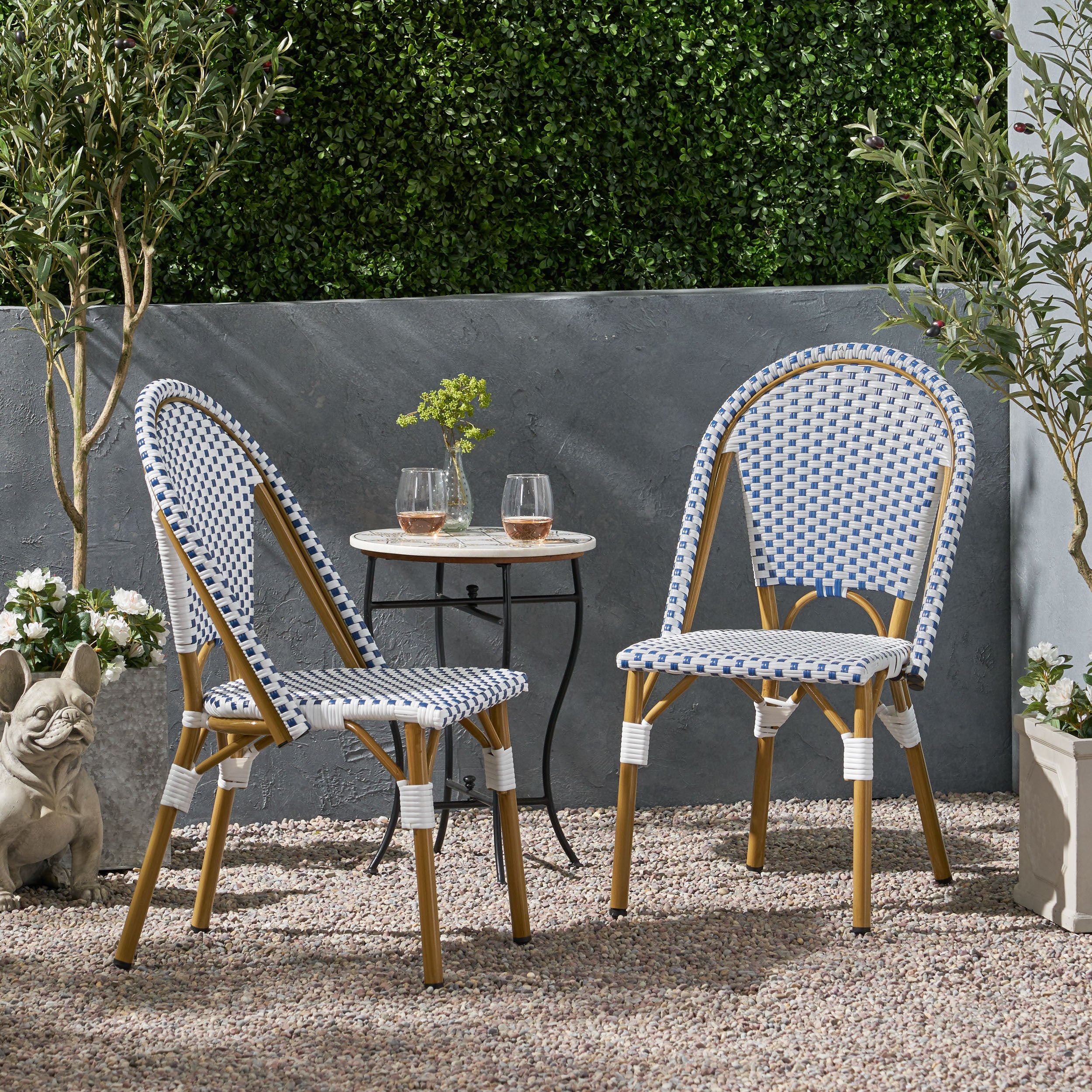 French Bistro Chairs | Outdoor Patio Furniture | Durable & Stylish