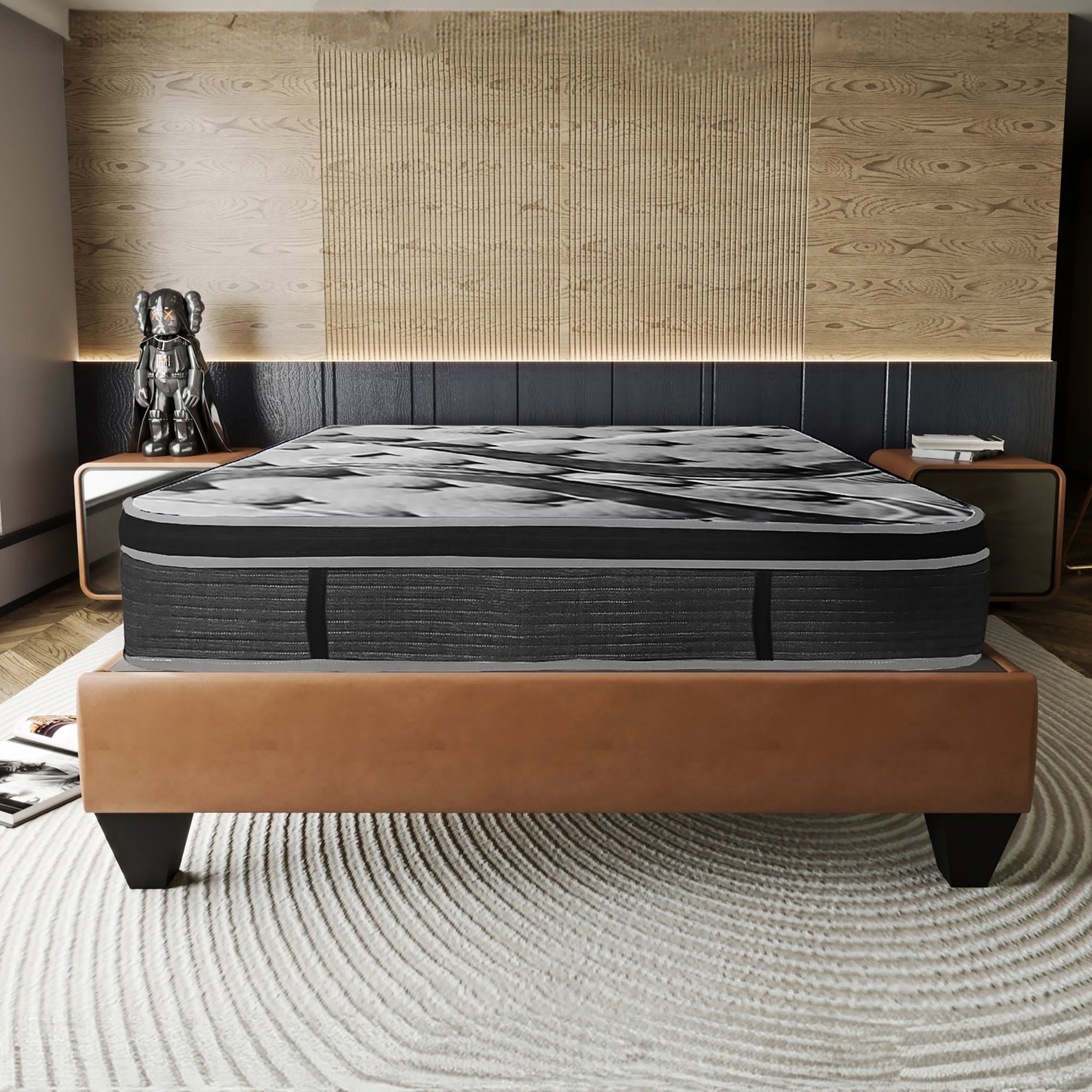 Luxury King 14" Euro Top Plush Memory Foam Mattress