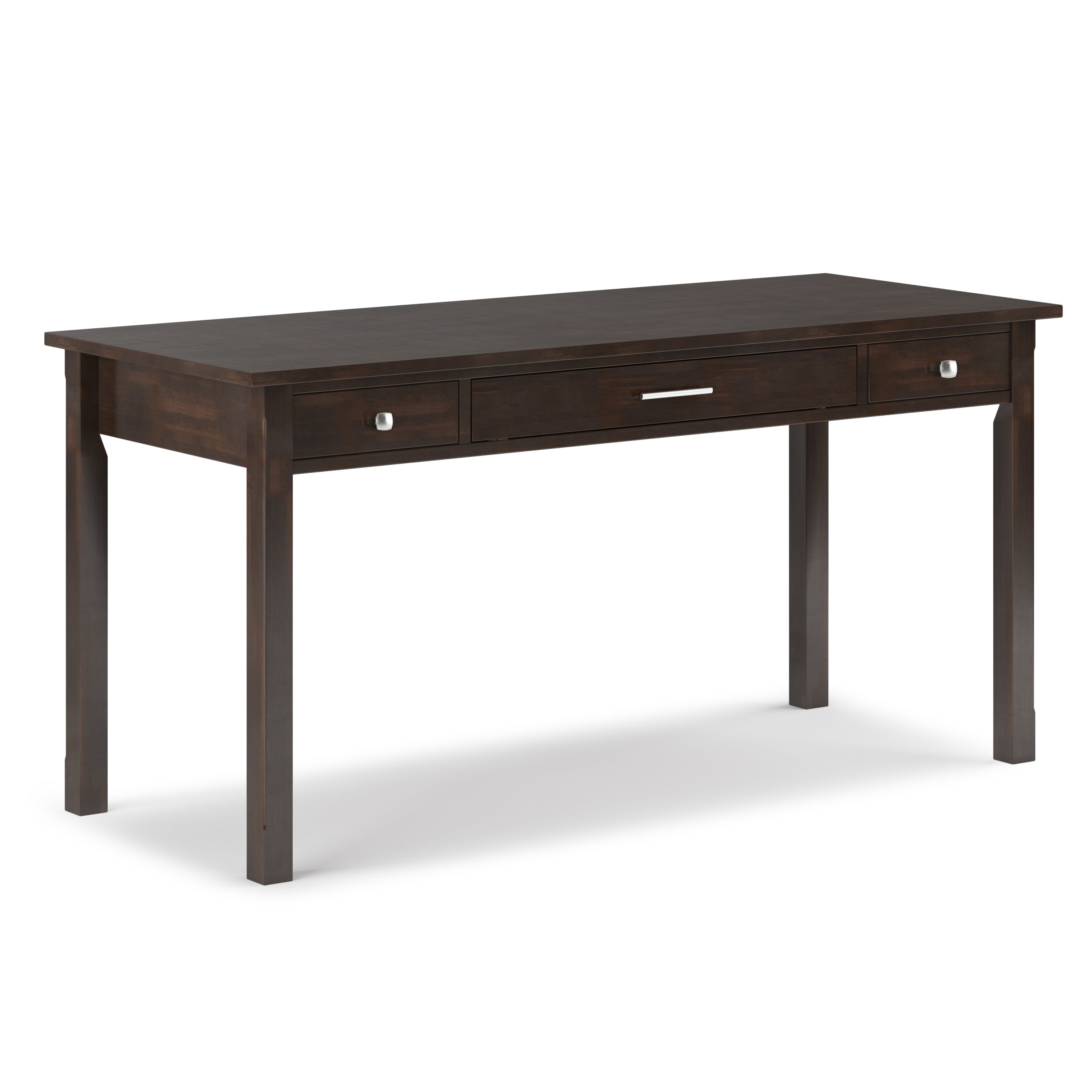 Avalon Large Desk - Tobacco Brown | Sturdy & Stylish