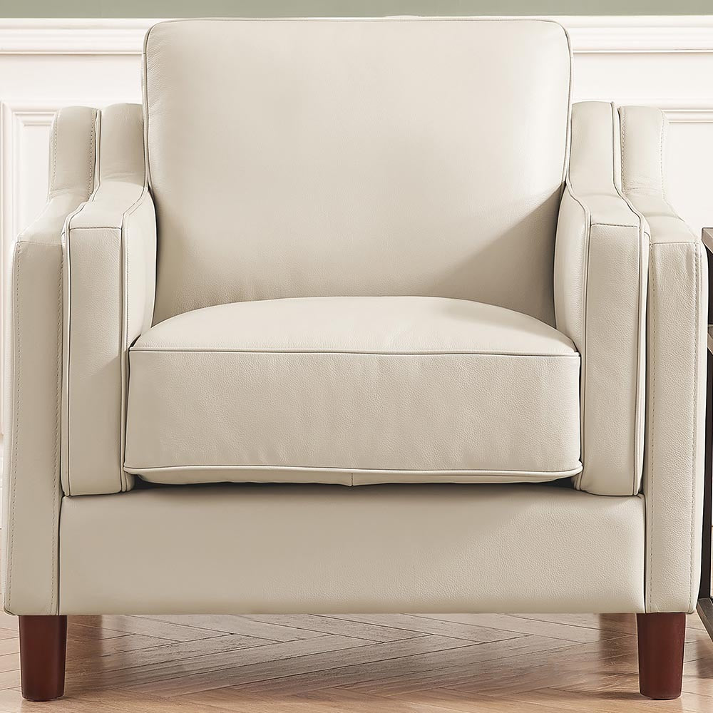 Bella Leather Chair: Top Grain Comfort
