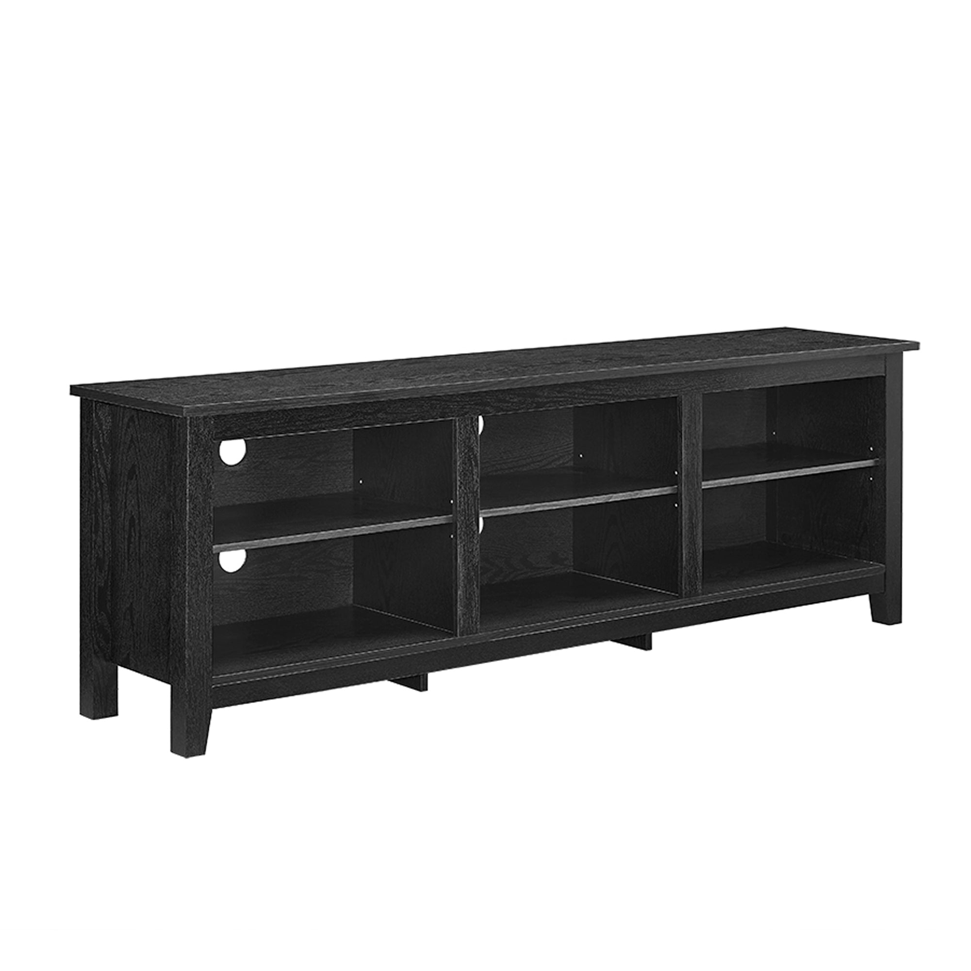 Modern 70" TV Stand for 80" TVs | 3-Shelf O
