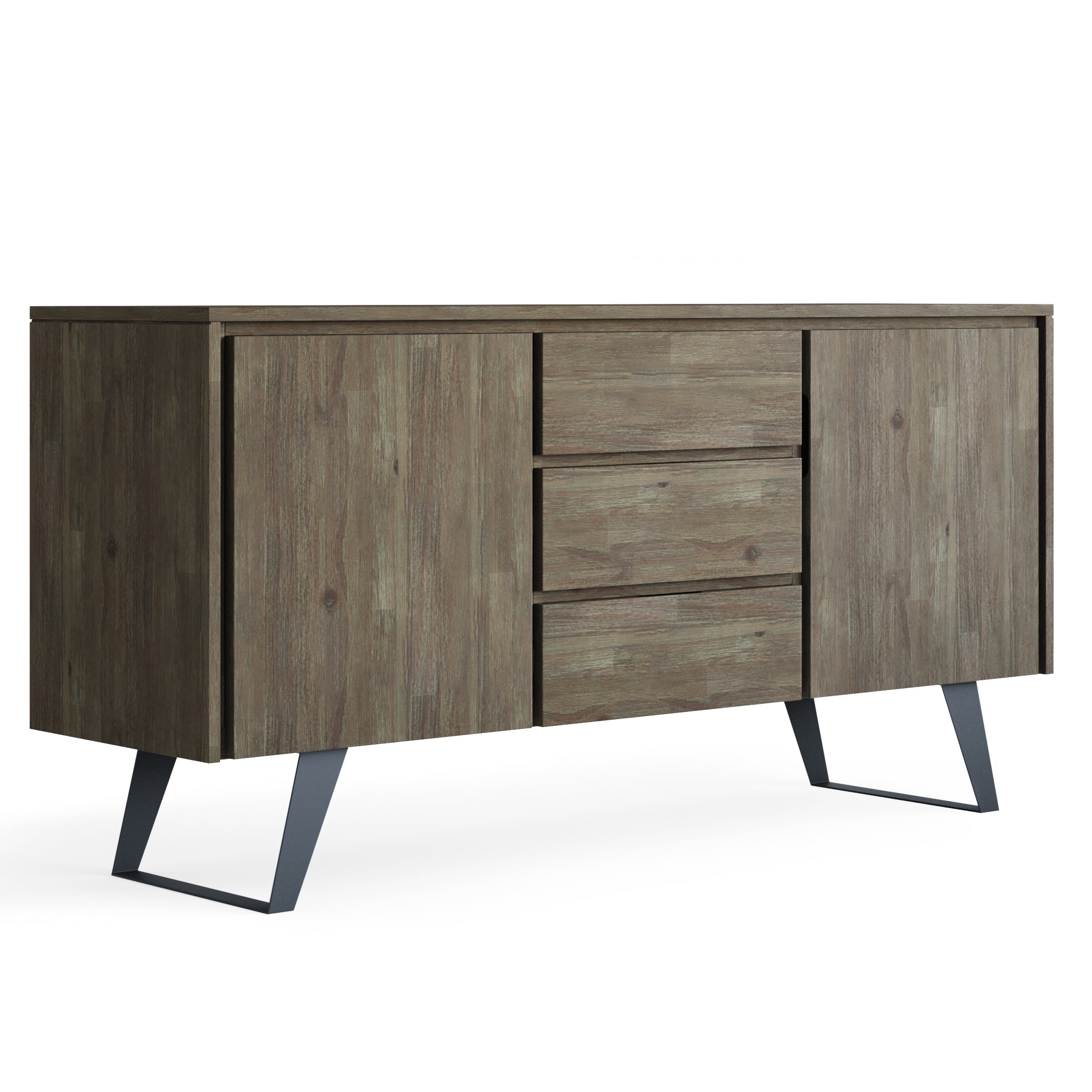 Lowry Sideboard Buffet - Distressed Grey Patio Furniture