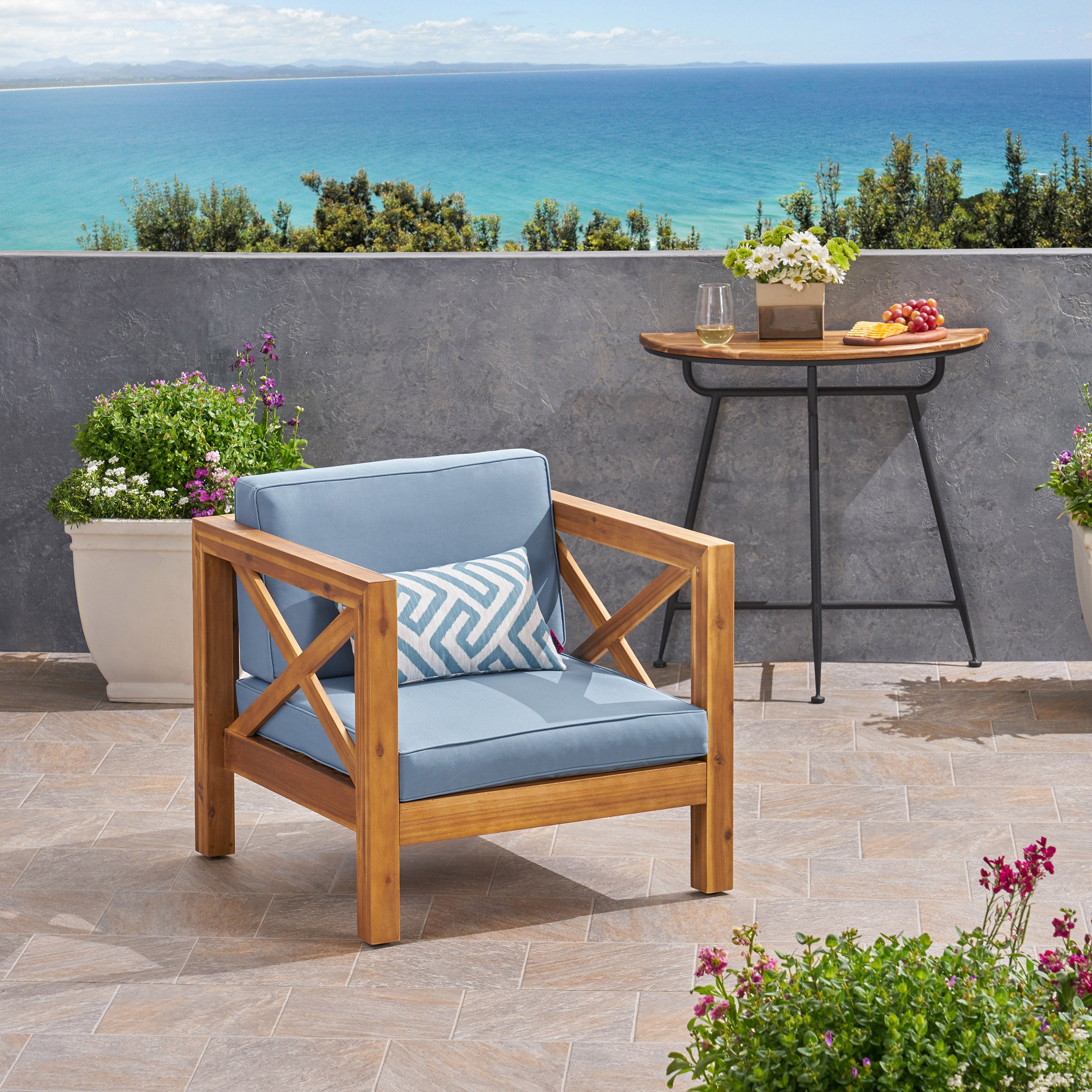 Brava Club Chair | Outdoor Patio Furniture | Durable & Stylish