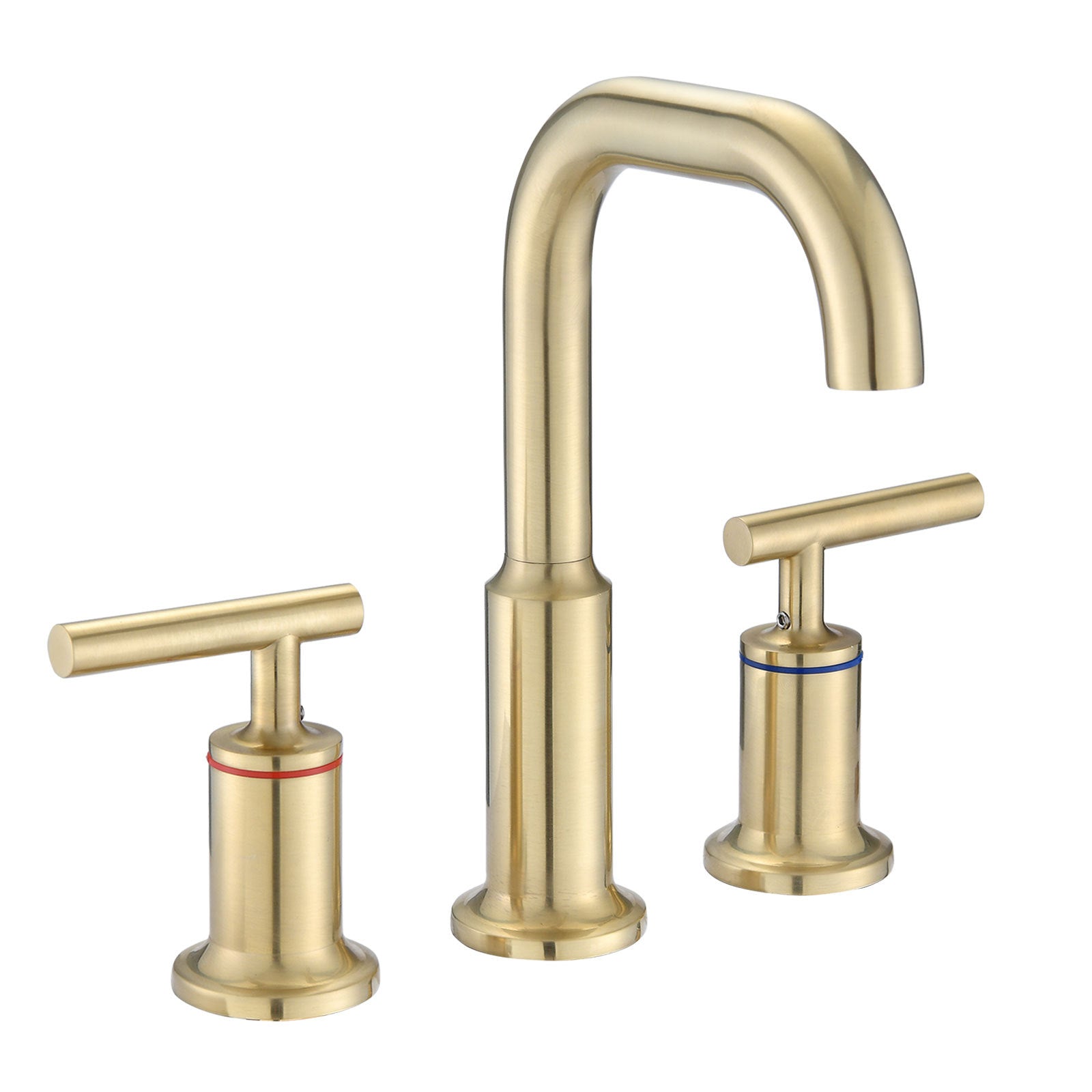 Brushed Gold 2-Handle Bathroom Faucet