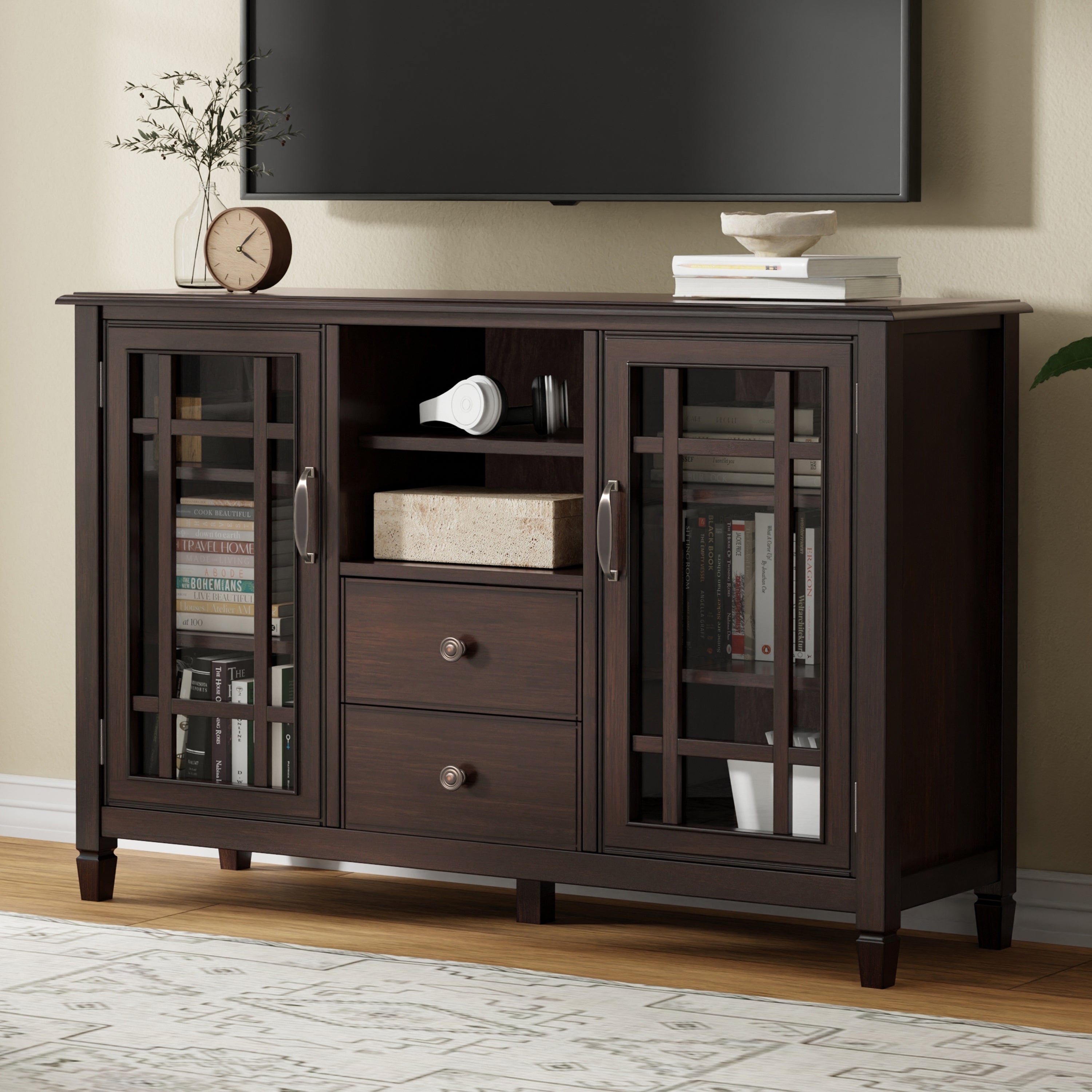 Connaught Tall TV Stand | Modern Entertainment Center
