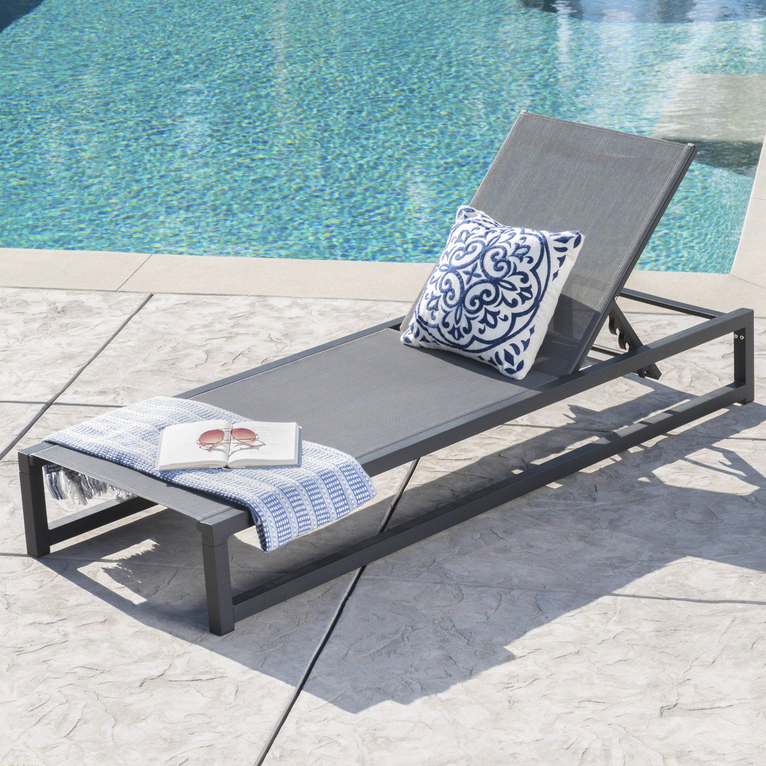 Venice Outdoor Chaise Lounge | Patio Furniture