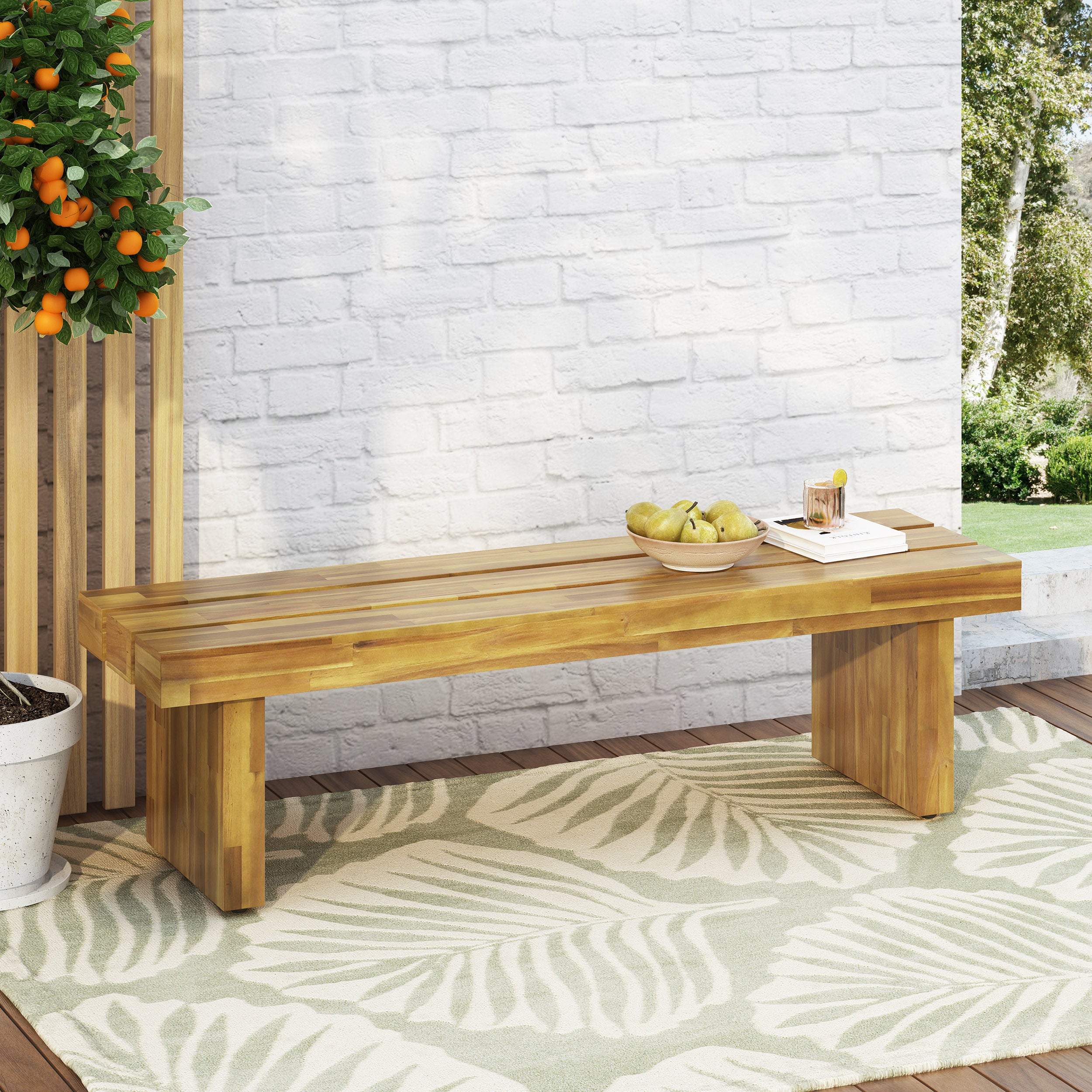 NAHANNI Bench: Outdoor Patio Furniture | Durable & Stylish